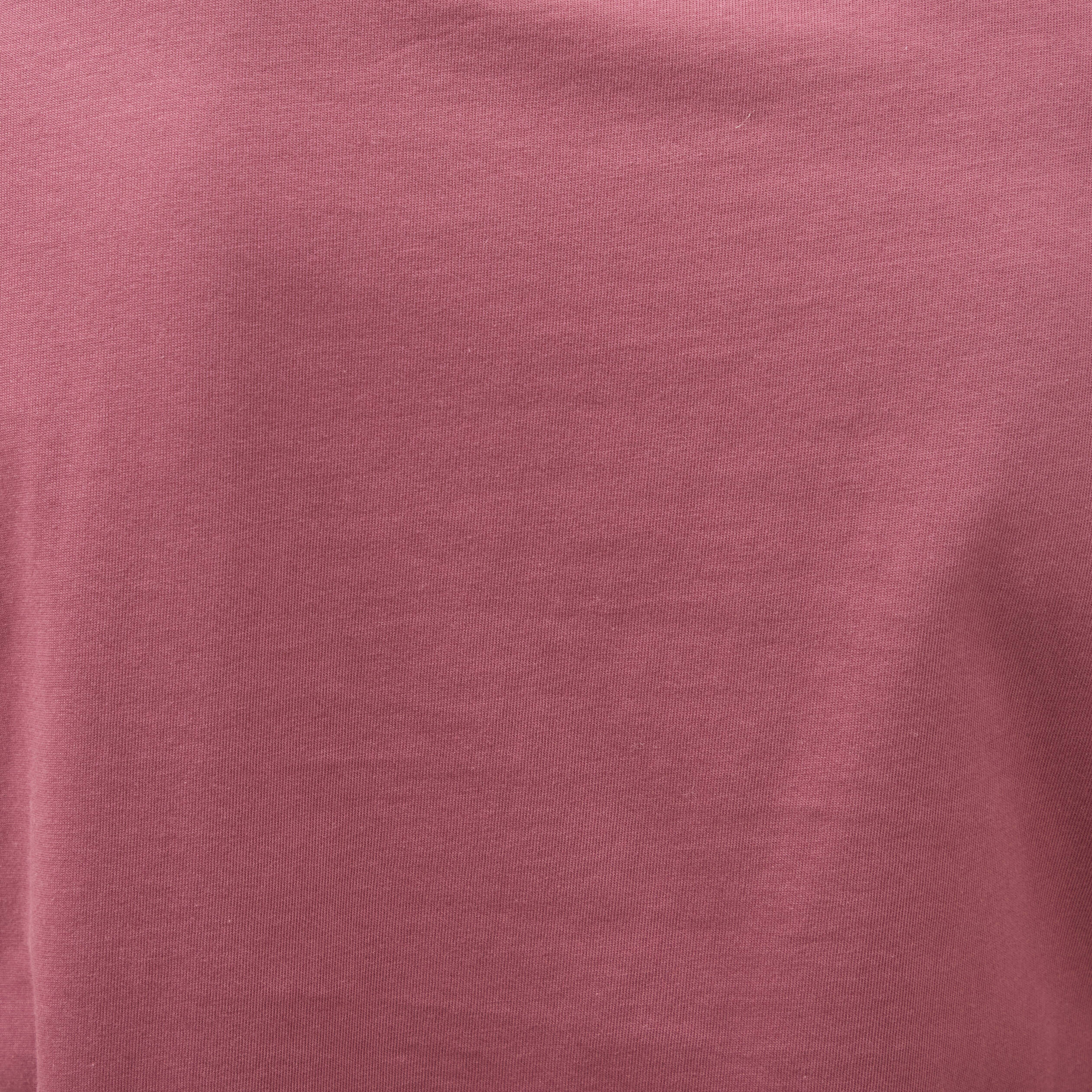 T-shirt manches courtes vieux rose femme