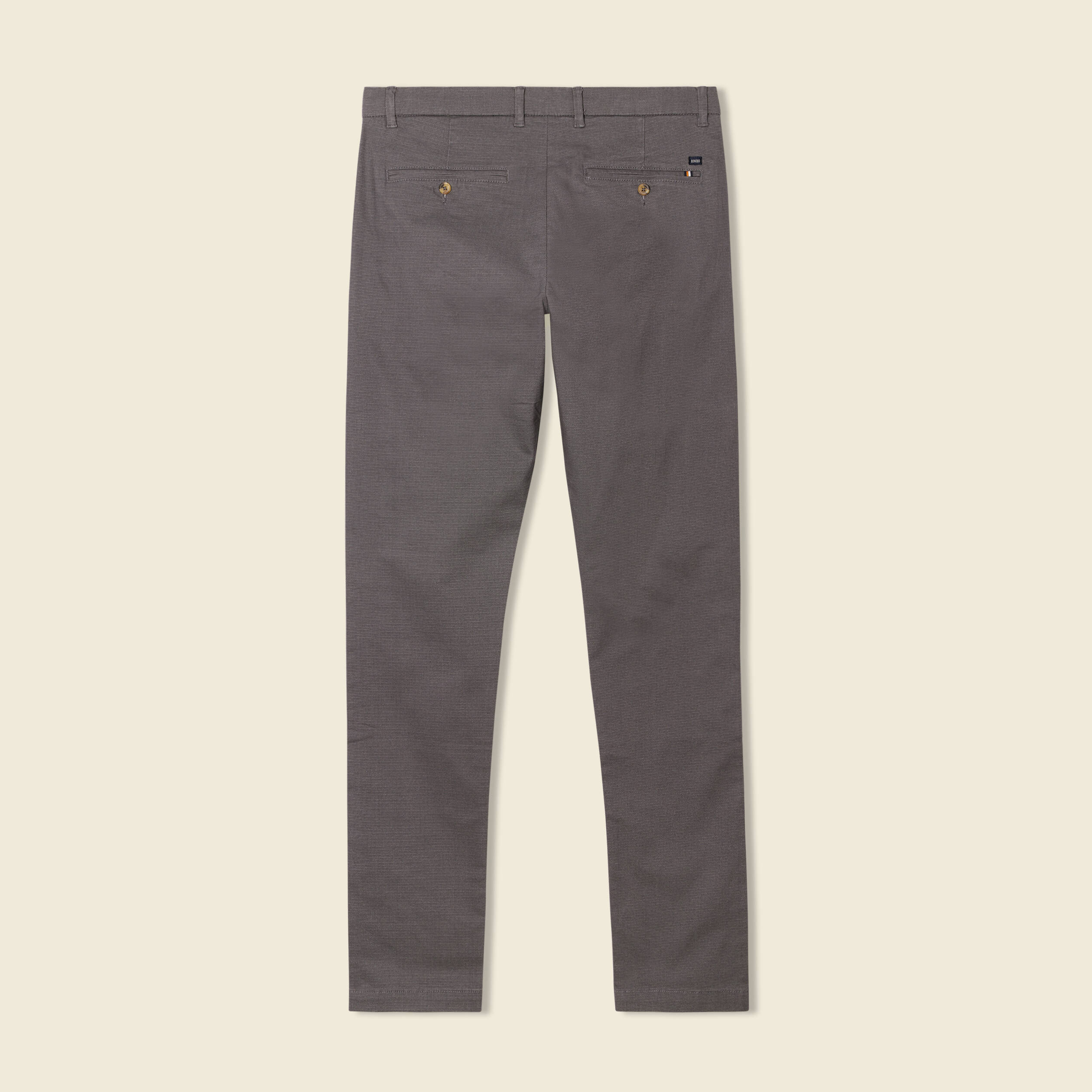 Pantalon chino longueur 32 gris homme