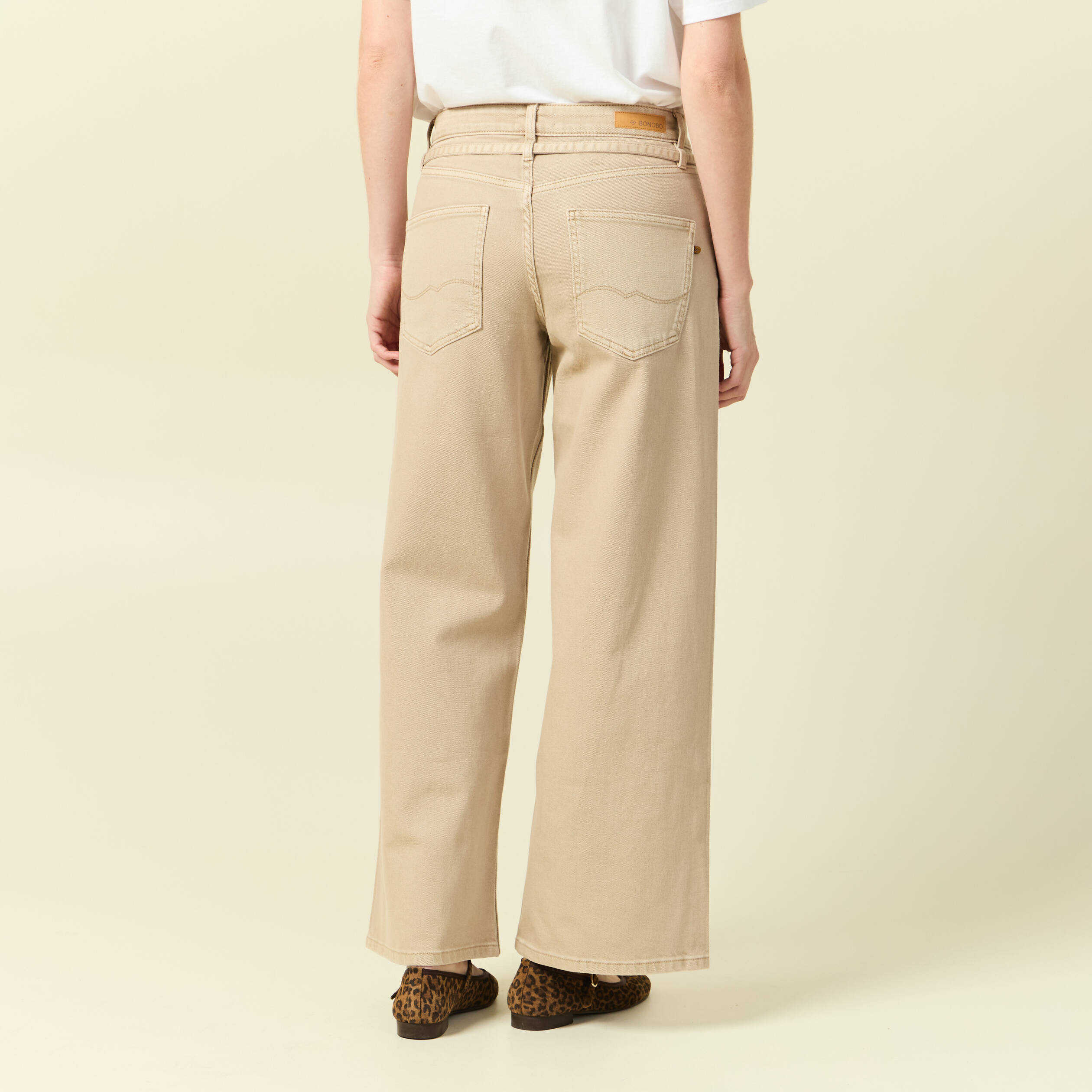 Pantacourt Beige Femme - Taille 40 - Marque Quartz - Occasion Très Bon état (TBE)