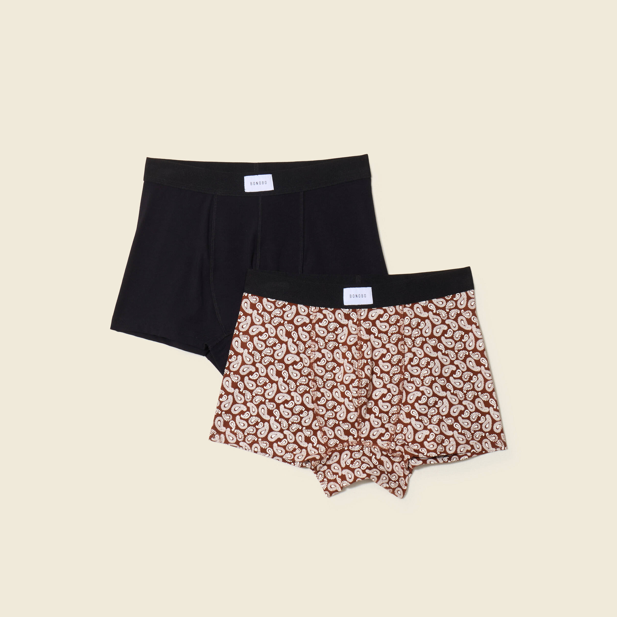 lot 2 boxers noir homme Lot 2 boxers noir homme