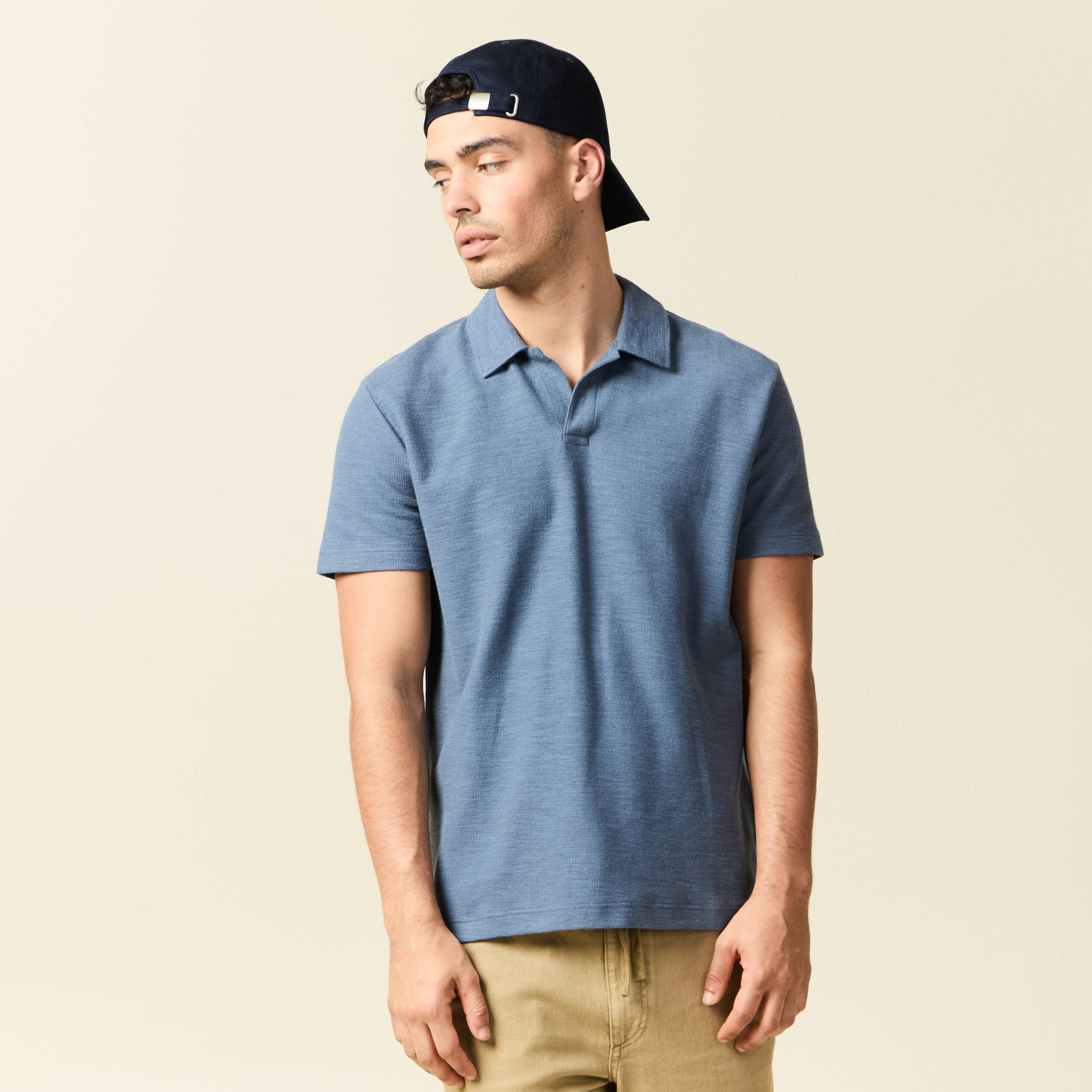 polo manches courtes bleu fonce homme Polo manches courtes bleu foncé homme