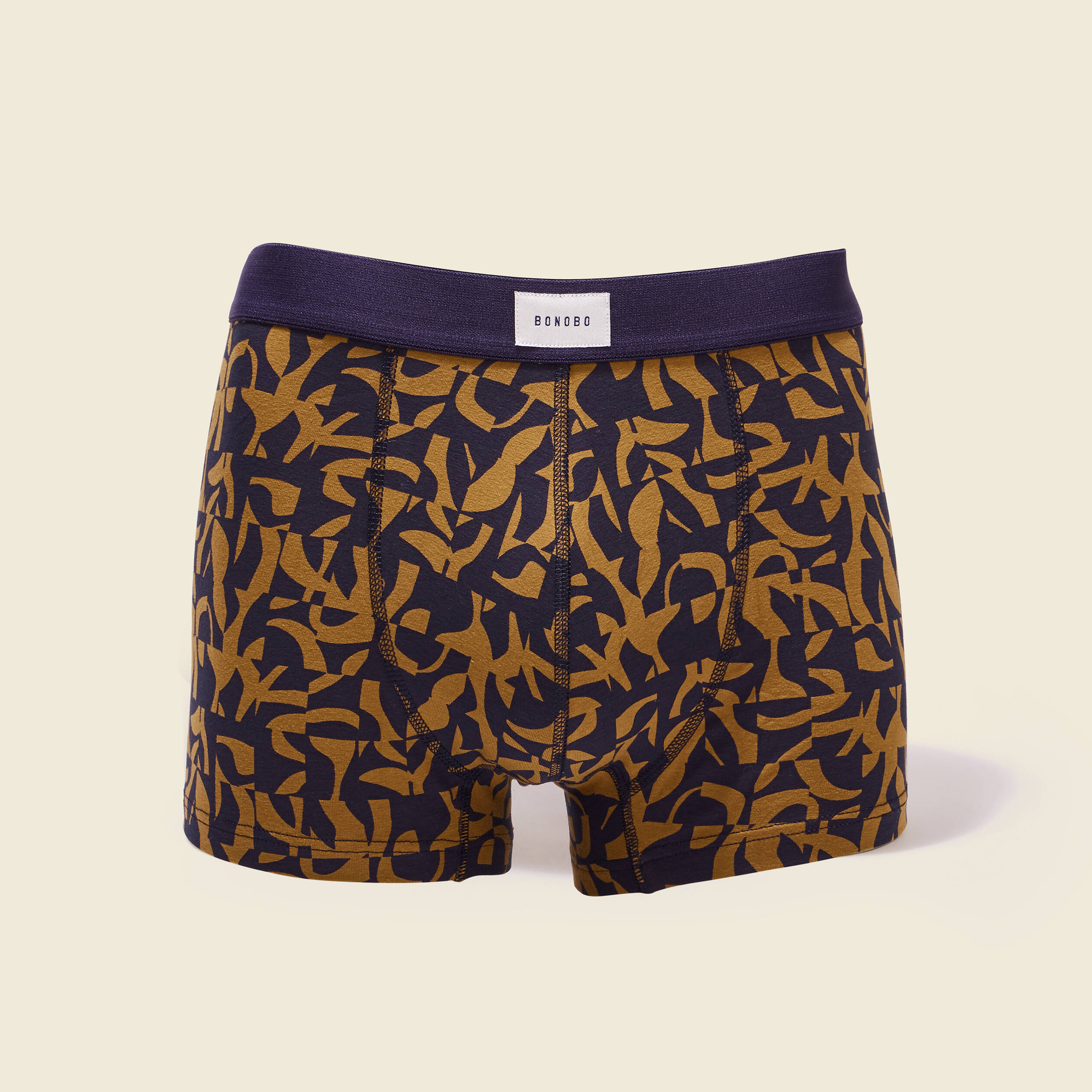 Lot 2 boxers bleu marine homme
