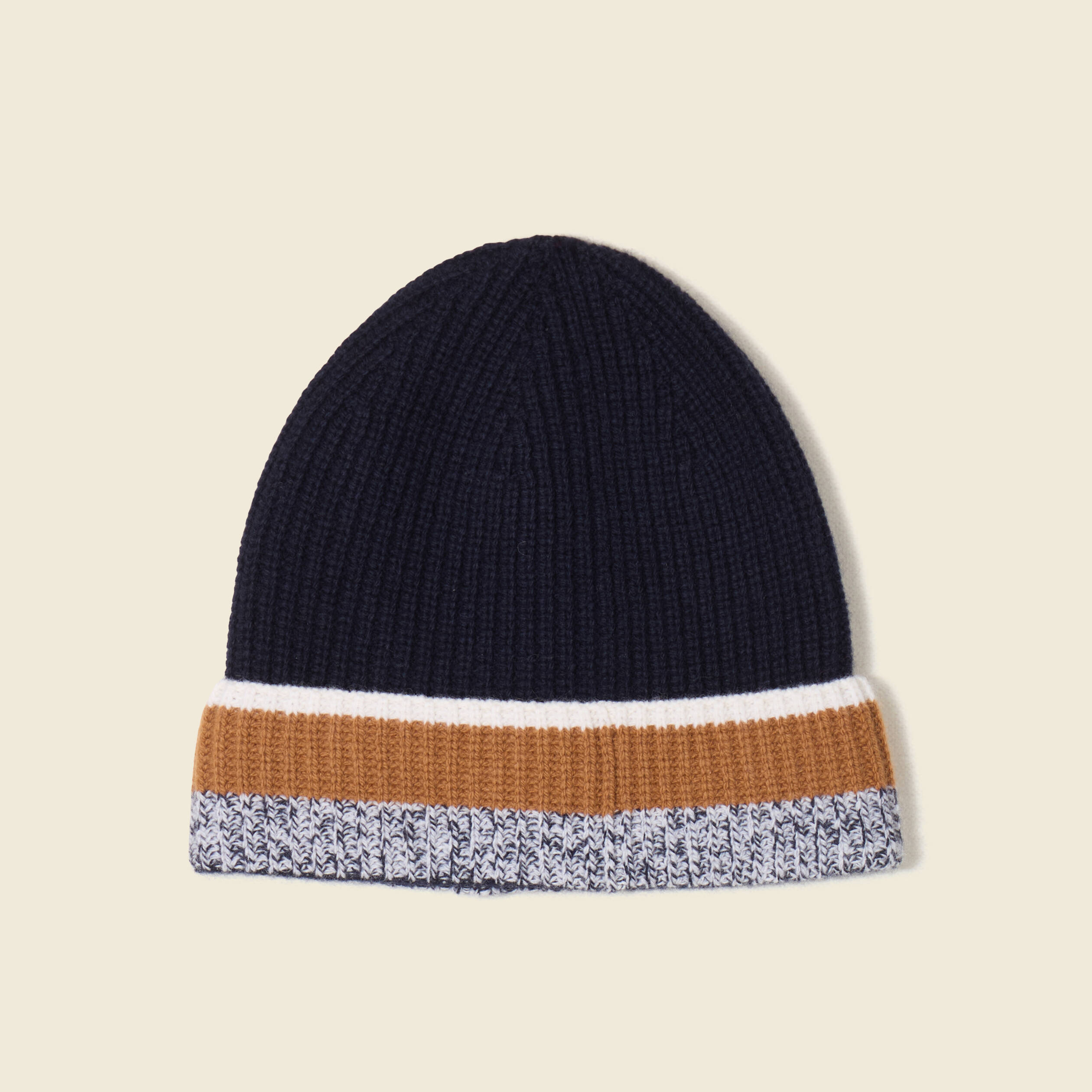 Bonnet fabriqu&eacute; en France bleu marine homme