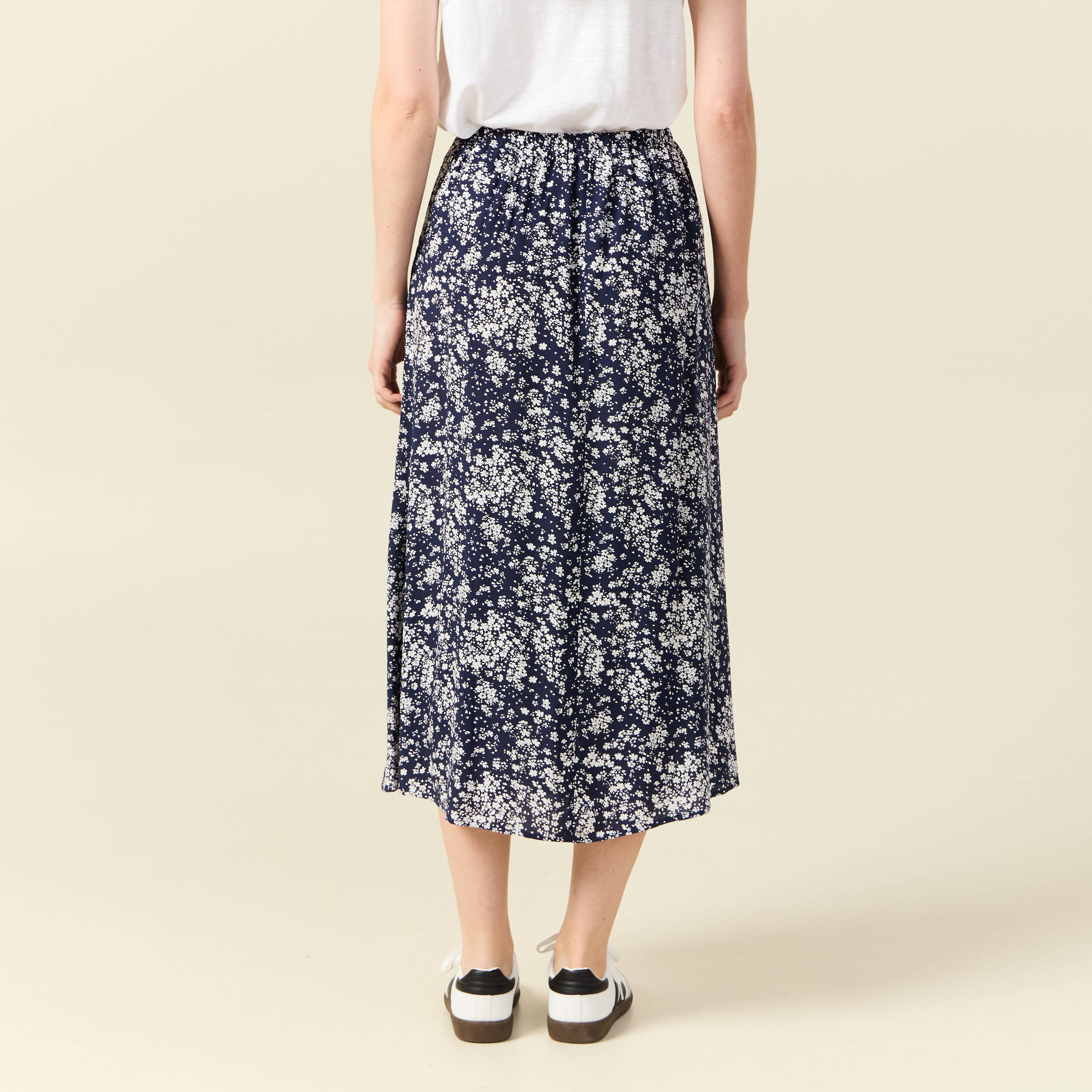jupe longue portefeuille bleu femme Jupe longue portefeuille bleu femme