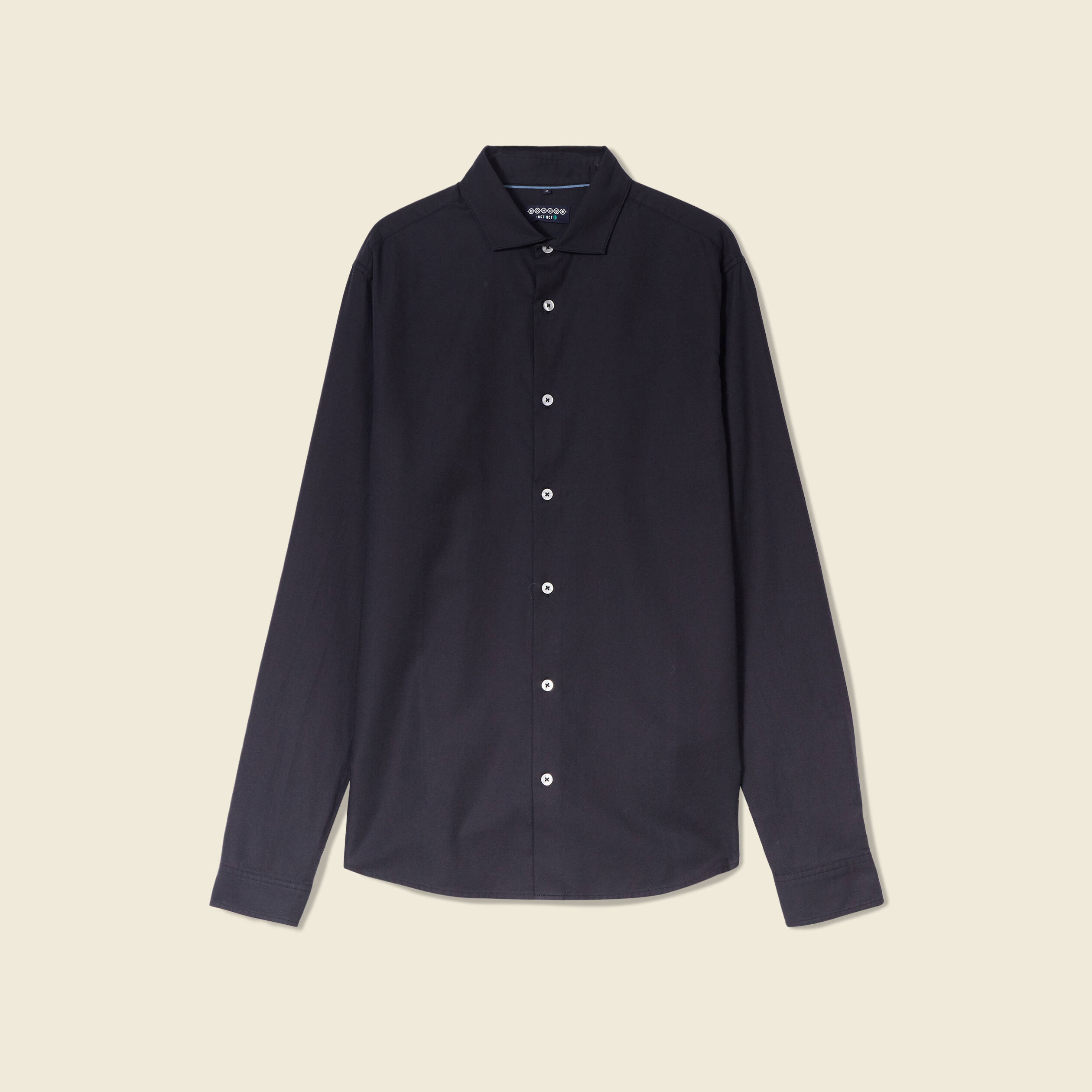 Chemise éco-responsable noir homme