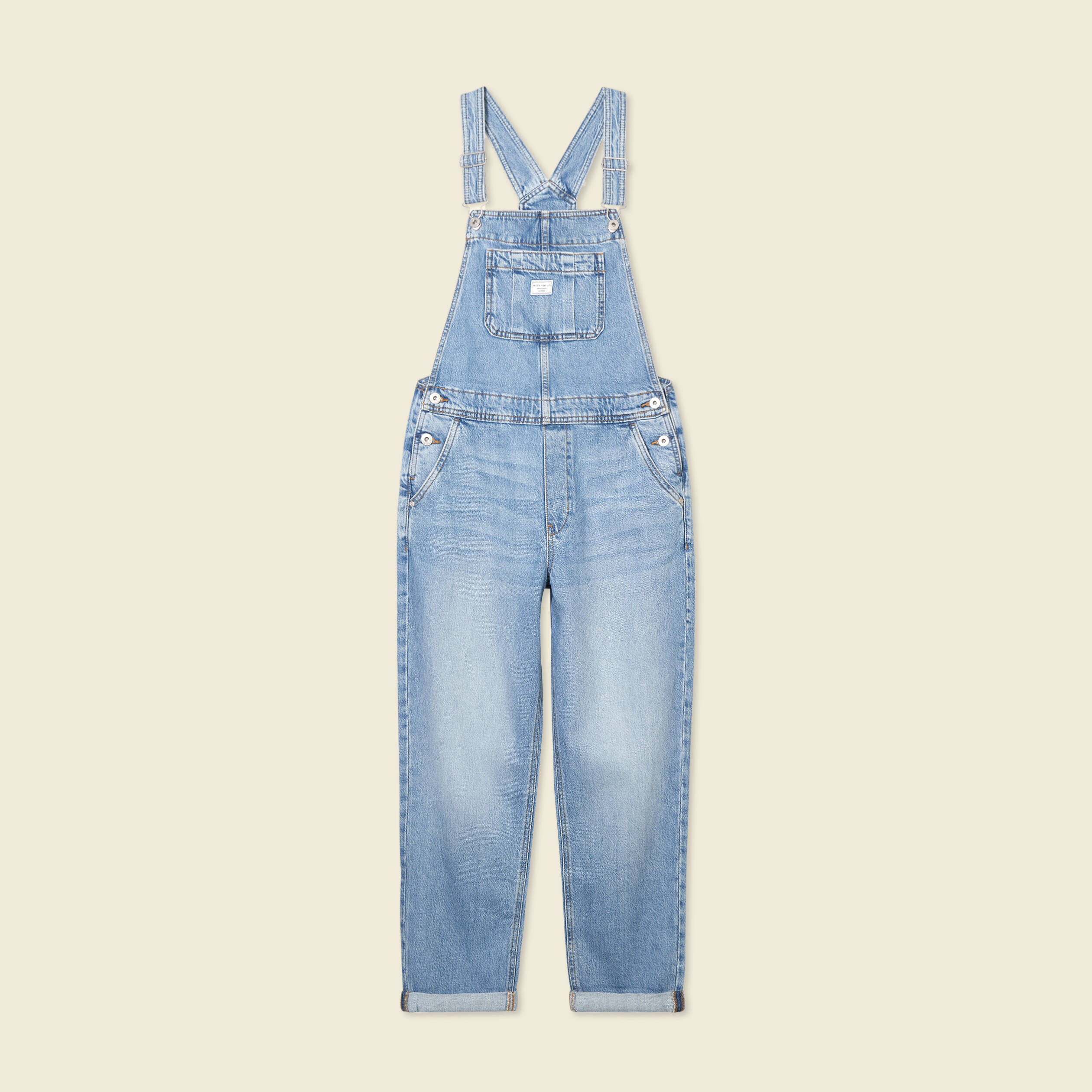 salopette en jean denim stone femme Salopette en jean denim stone femme