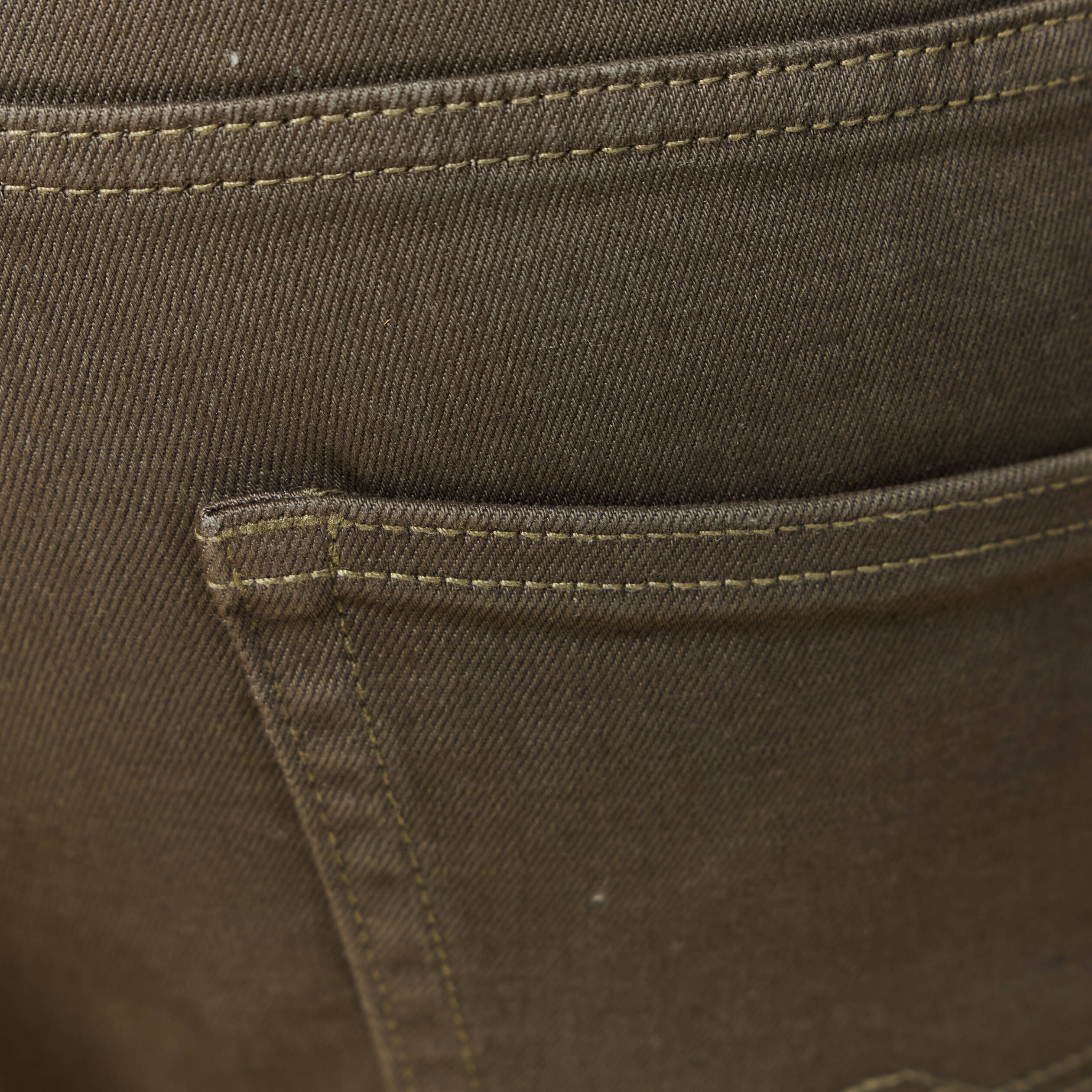 jeans slim 5 poches vert kaki homme Jeans slim 5 poches vert kaki homme