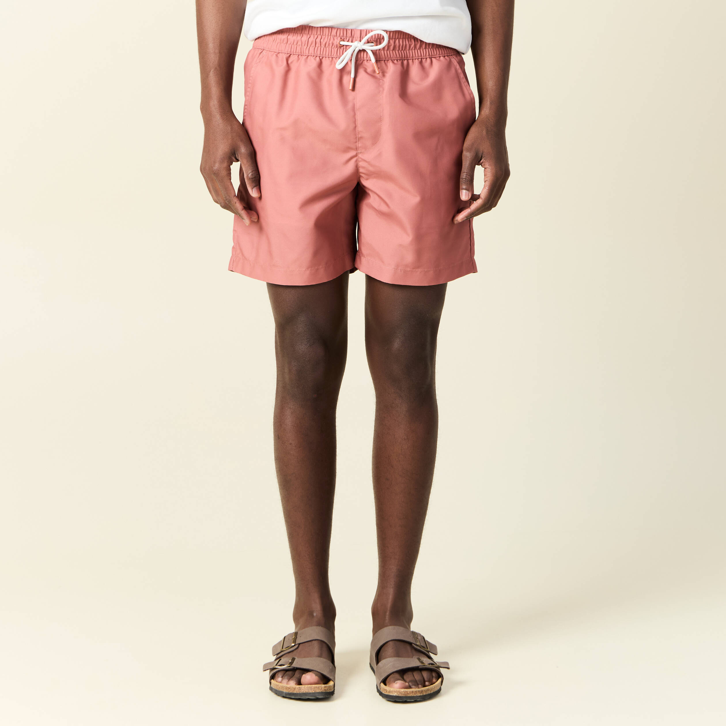 short de bain vieux rose homme Short de bain vieux rose homme