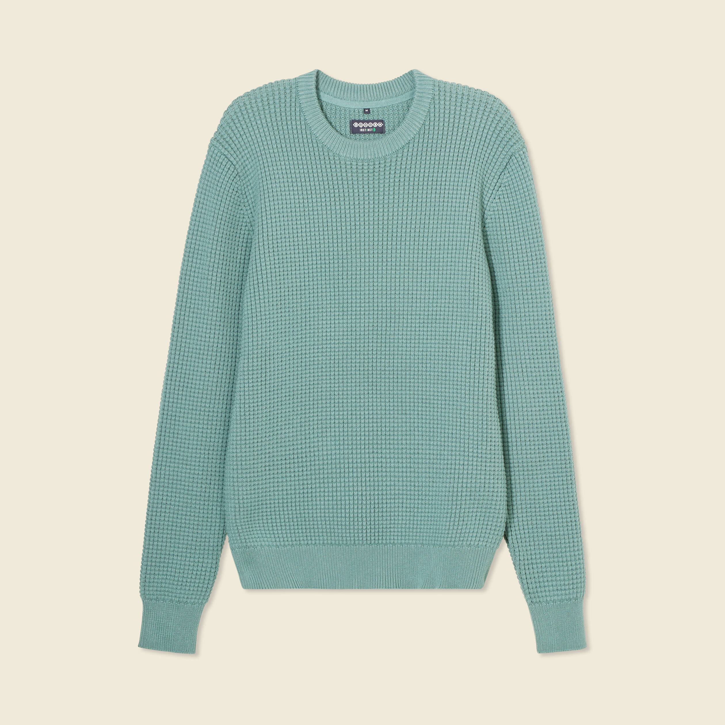 pull eco responsable vert fonce homme Pull éco-responsable vert foncé homme