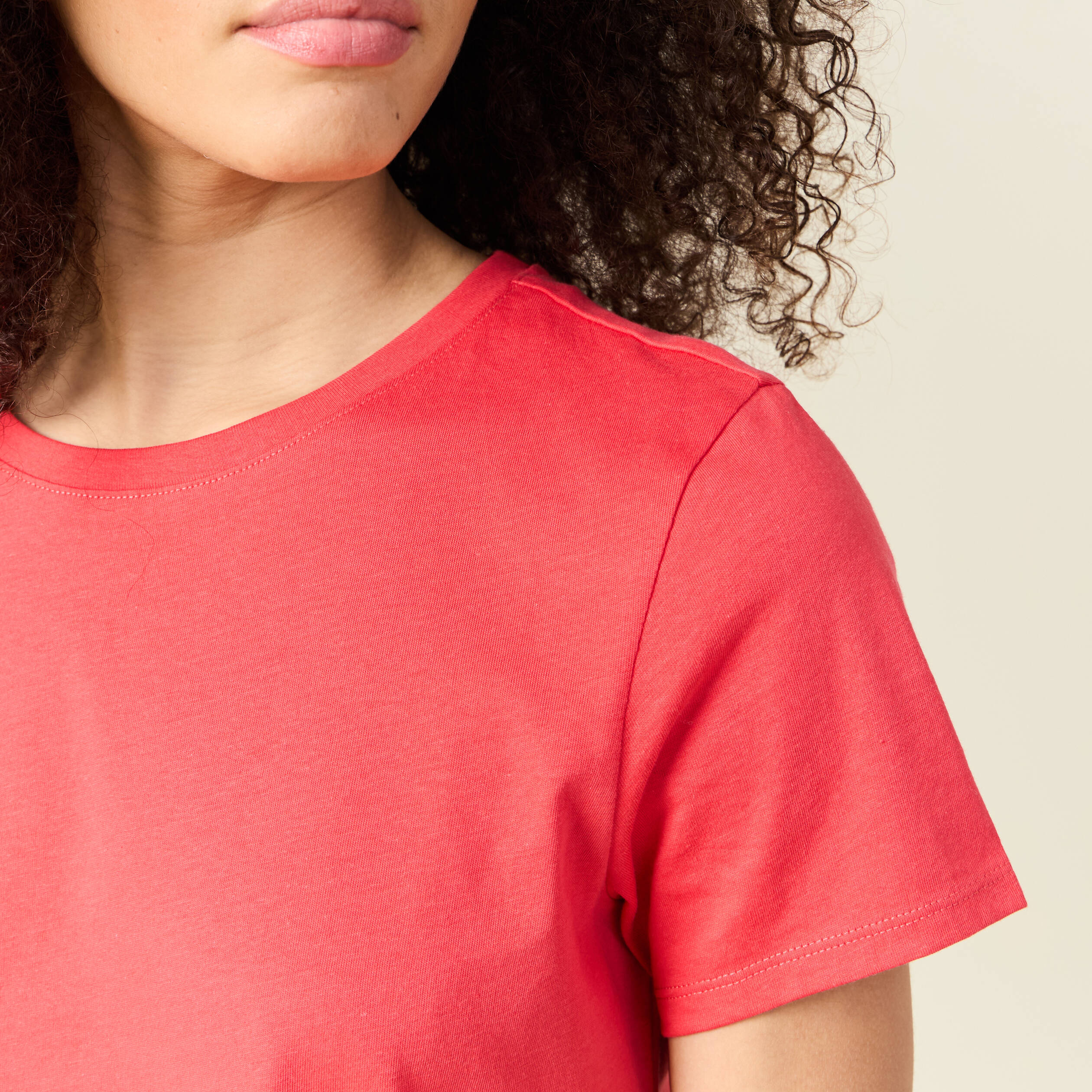 t shirt manches courtes rouge femme T-shirt manches courtes rouge femme