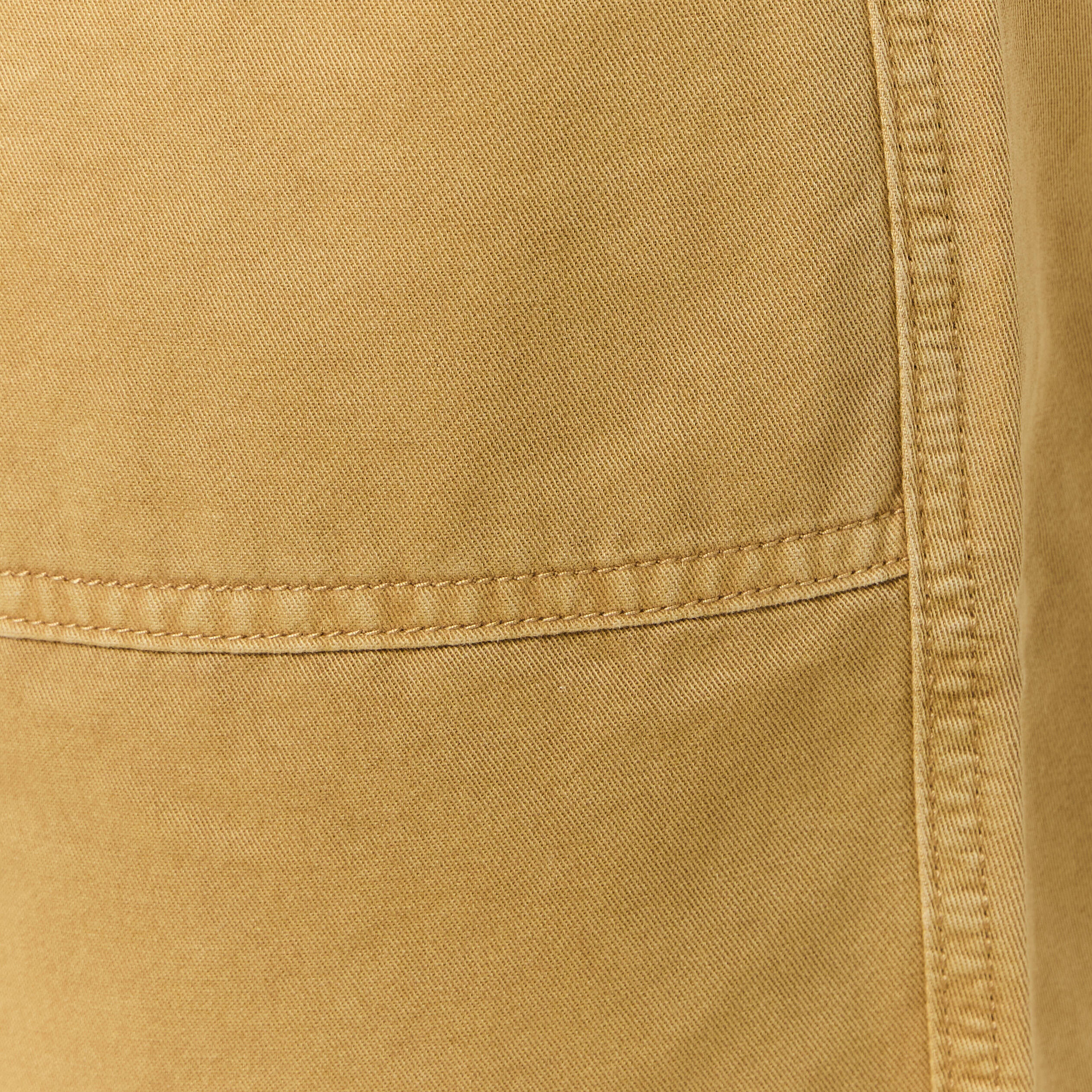 bermuda droit a coulisse camel homme Bermuda droit à coulisse camel homme