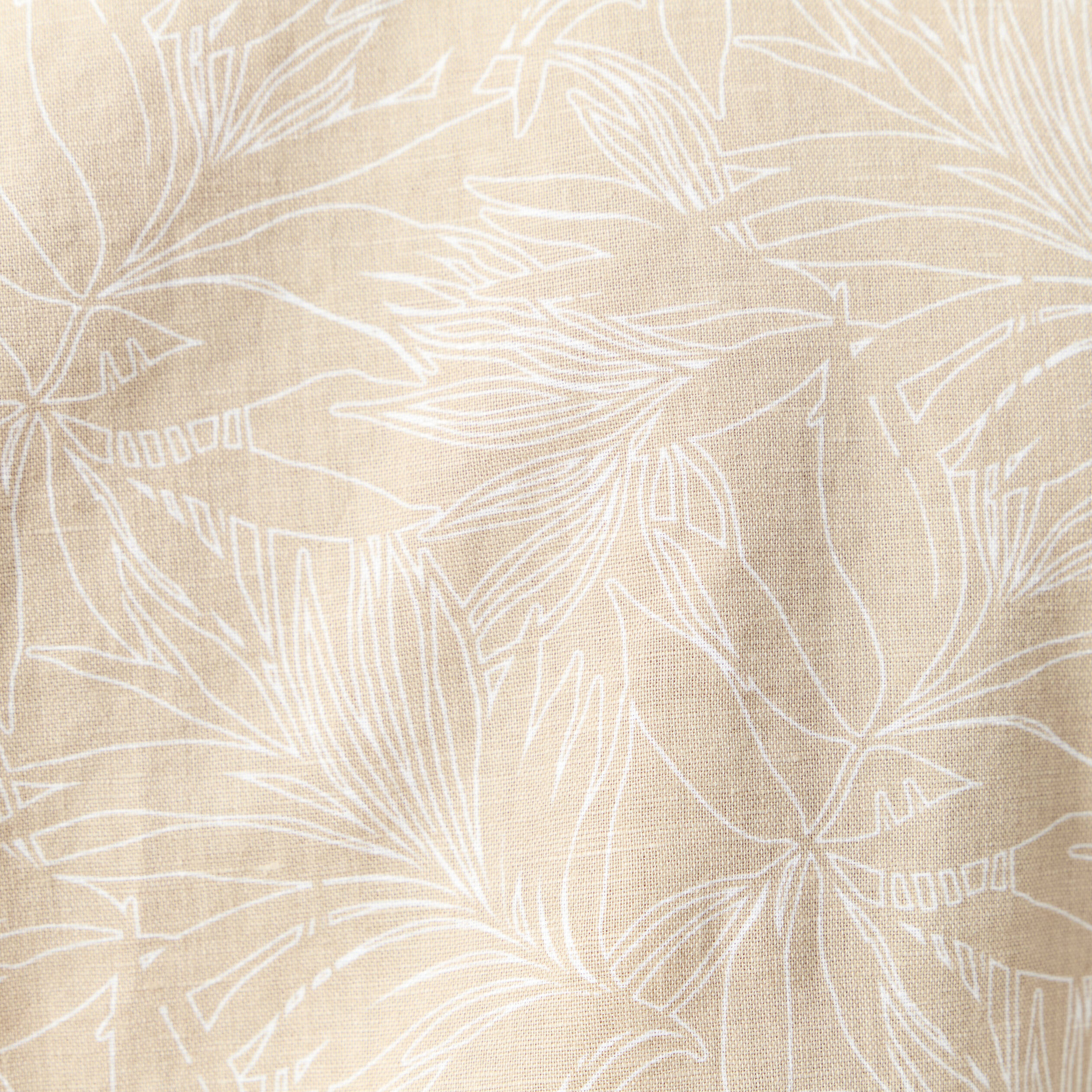 Chemise manches longues beige homme