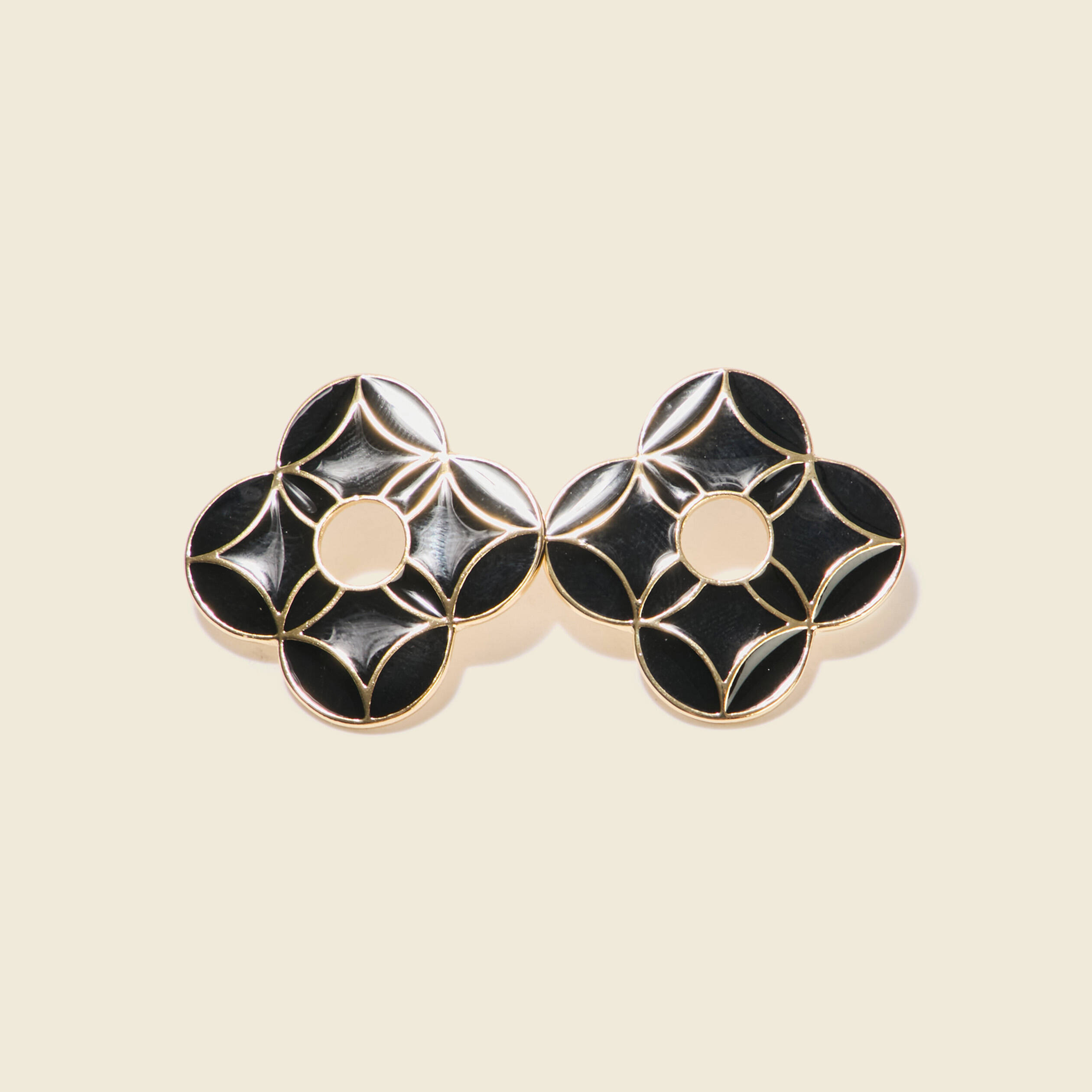 boucles doreilles noir femme Boucles d'oreilles noir femme