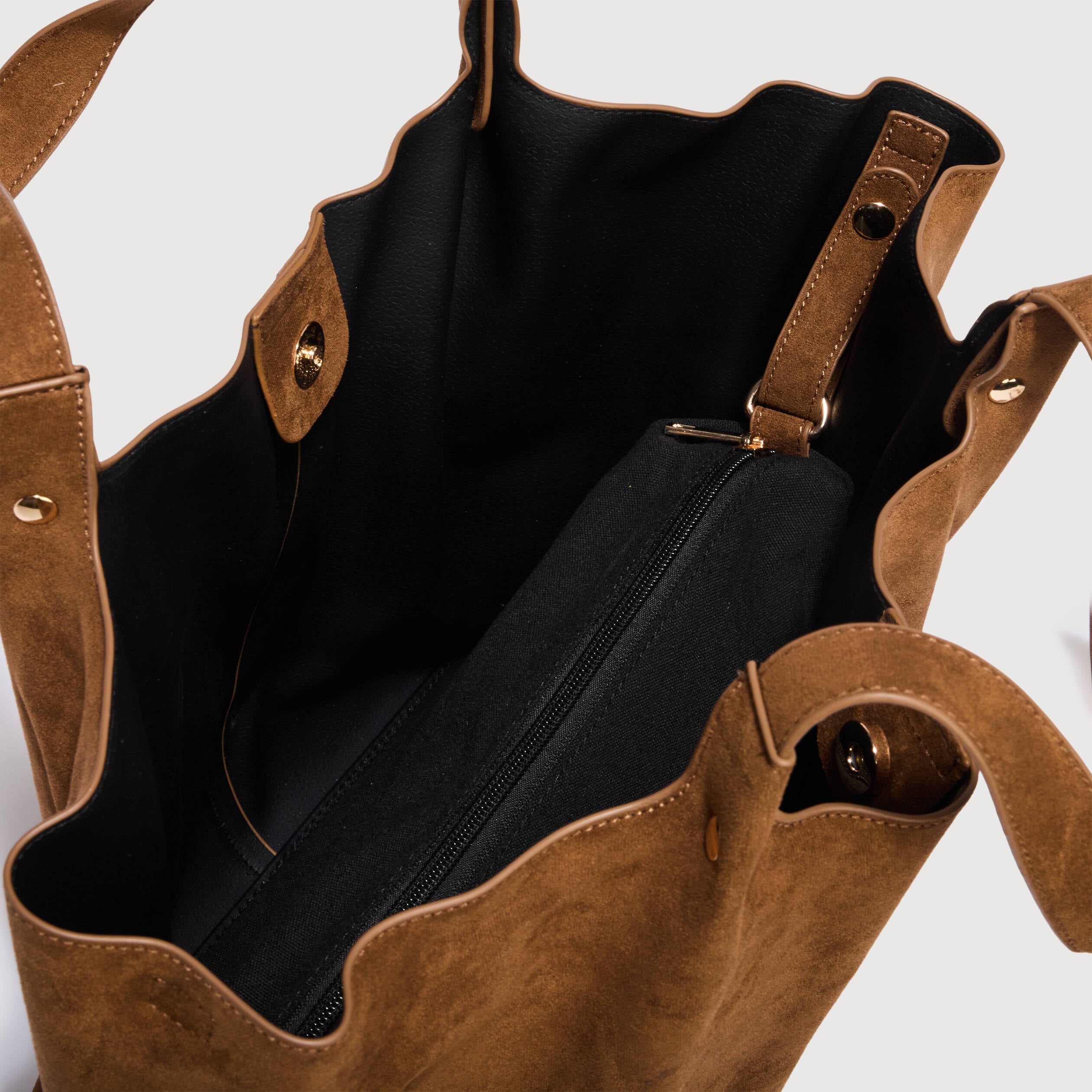 Sac cabas marron femme