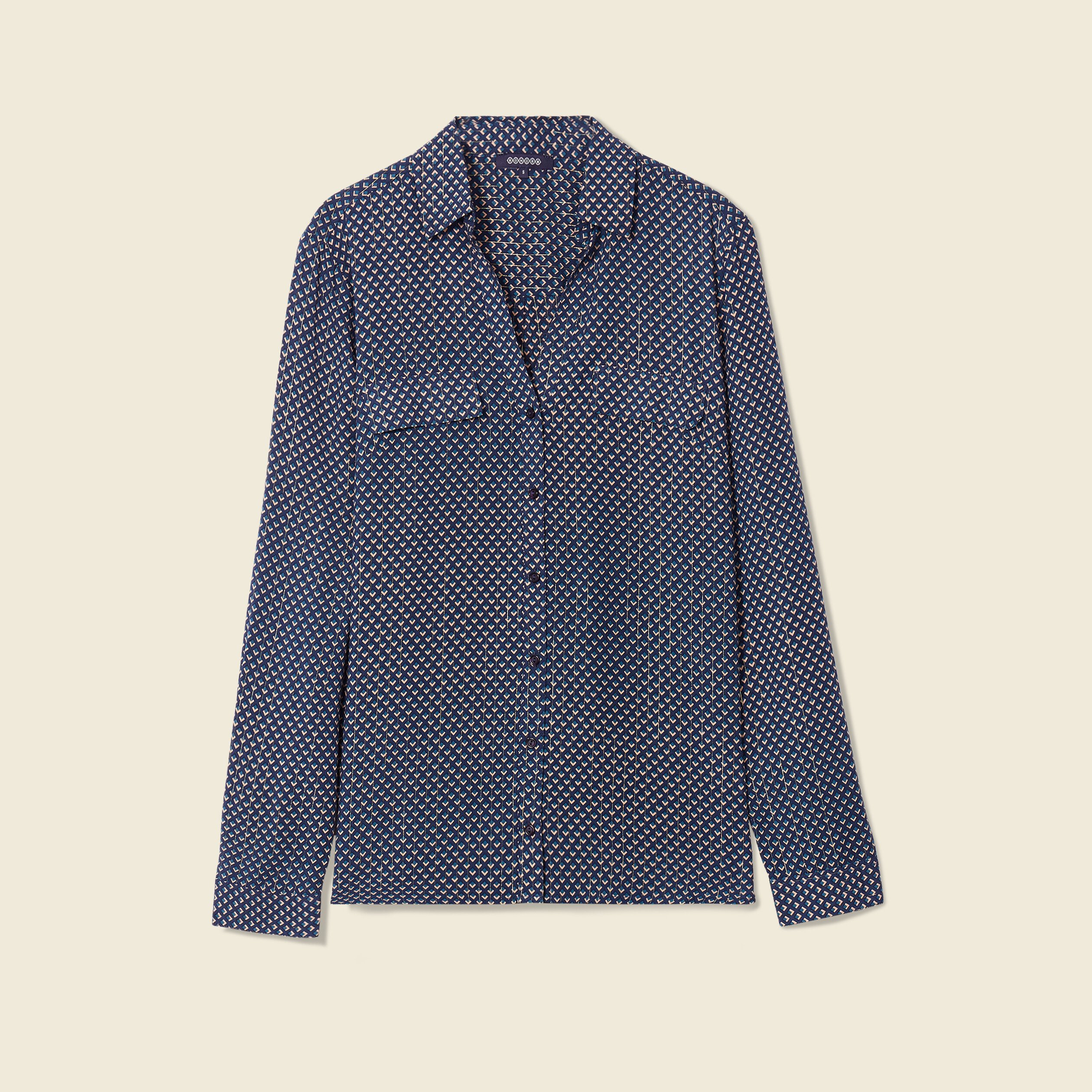 chemise manches longues bleu femme Chemise manches longues bleu femme