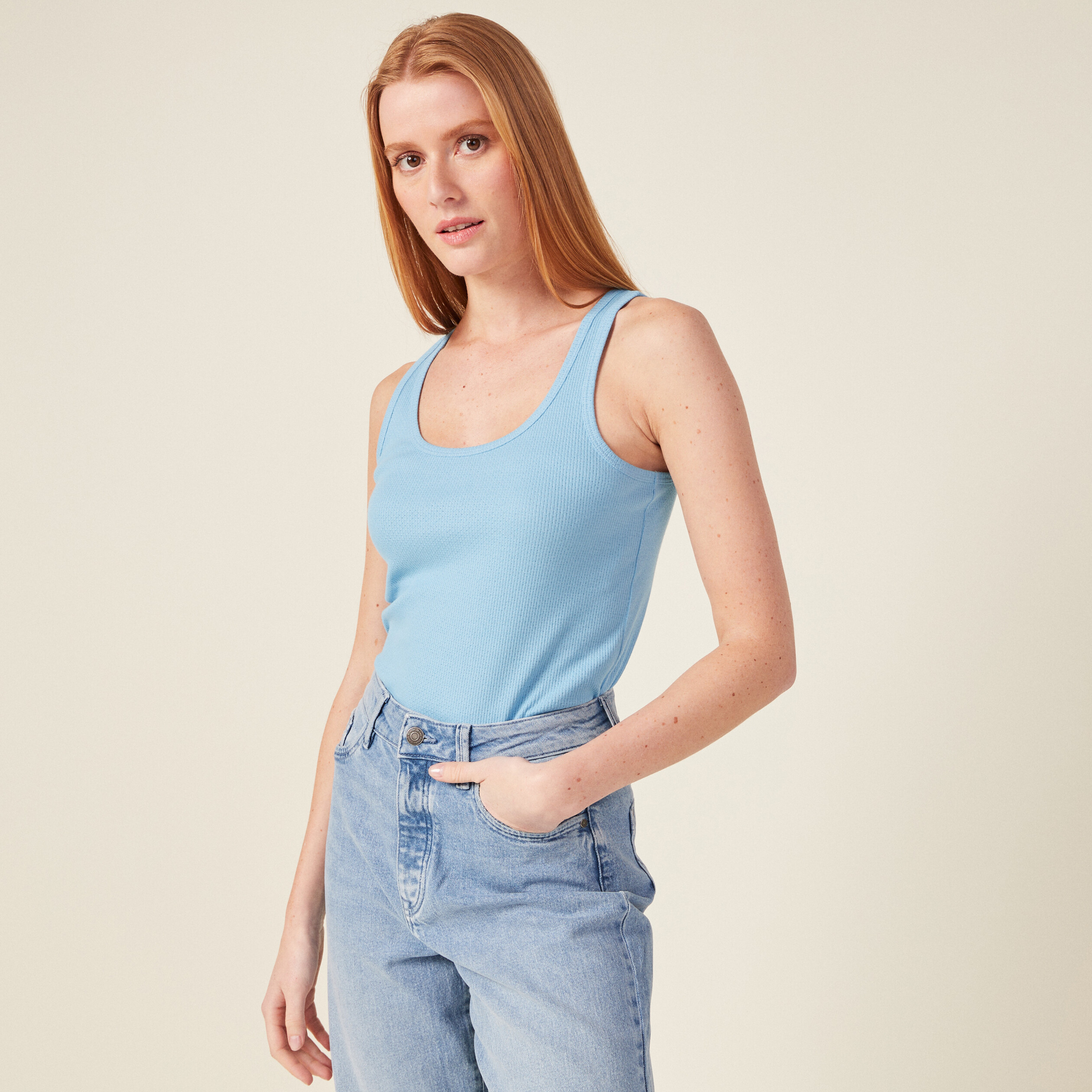 Debardeur large bretelle femme deals