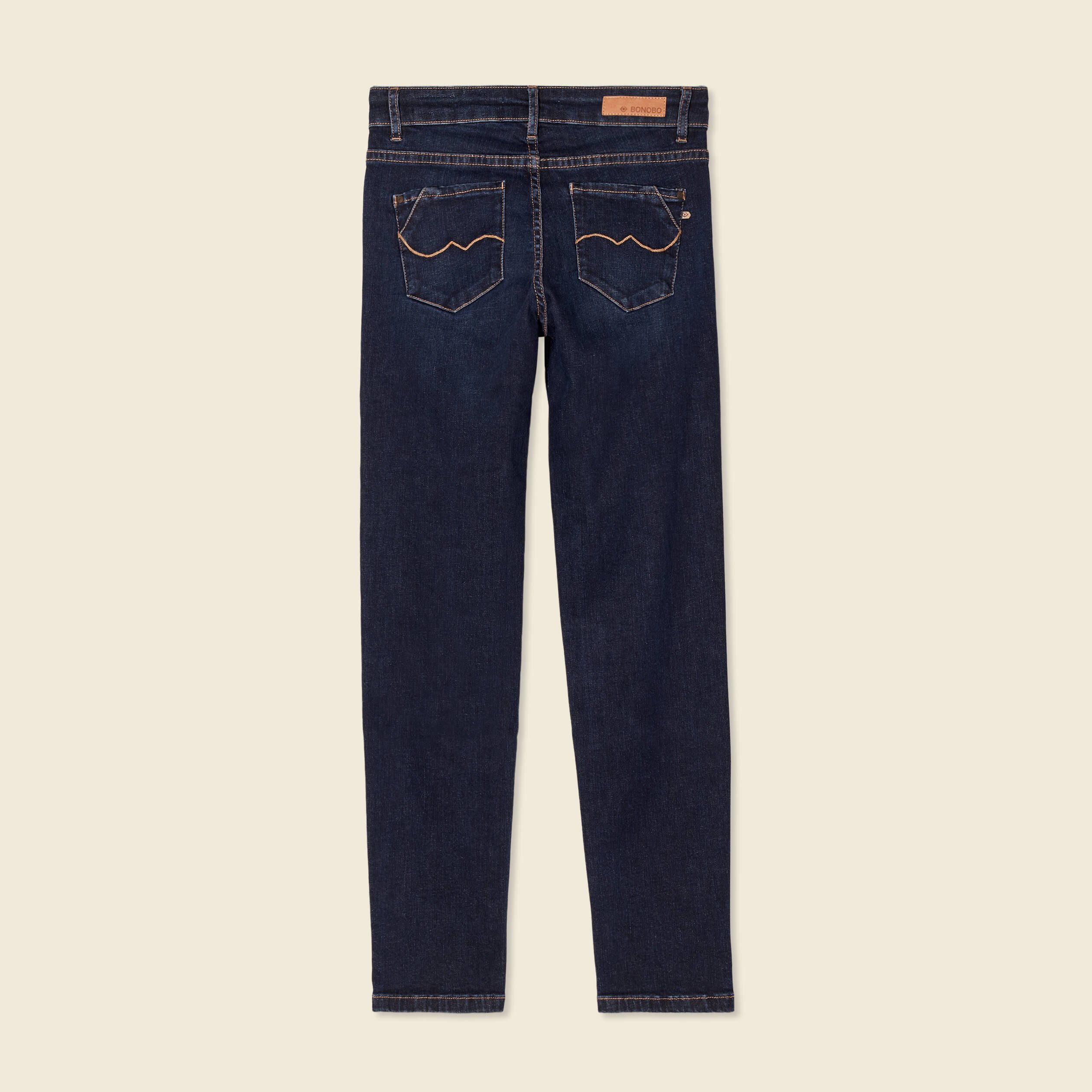 jeans slim 78eme denim brut femme Jeans slim 7/8ème denim brut femme