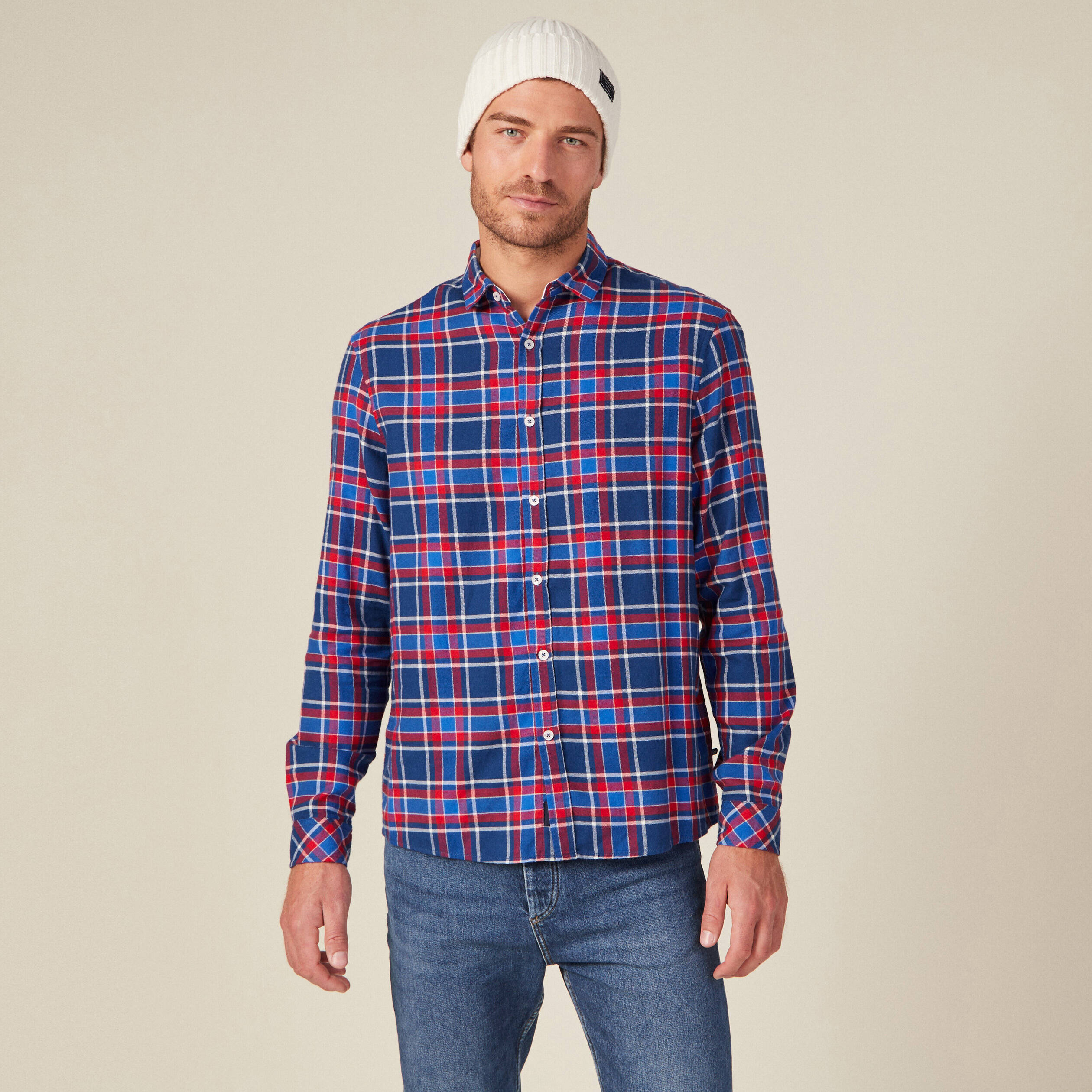 chemise manches longues bleu electrique homme Chemise manches longues bleu electrique homme