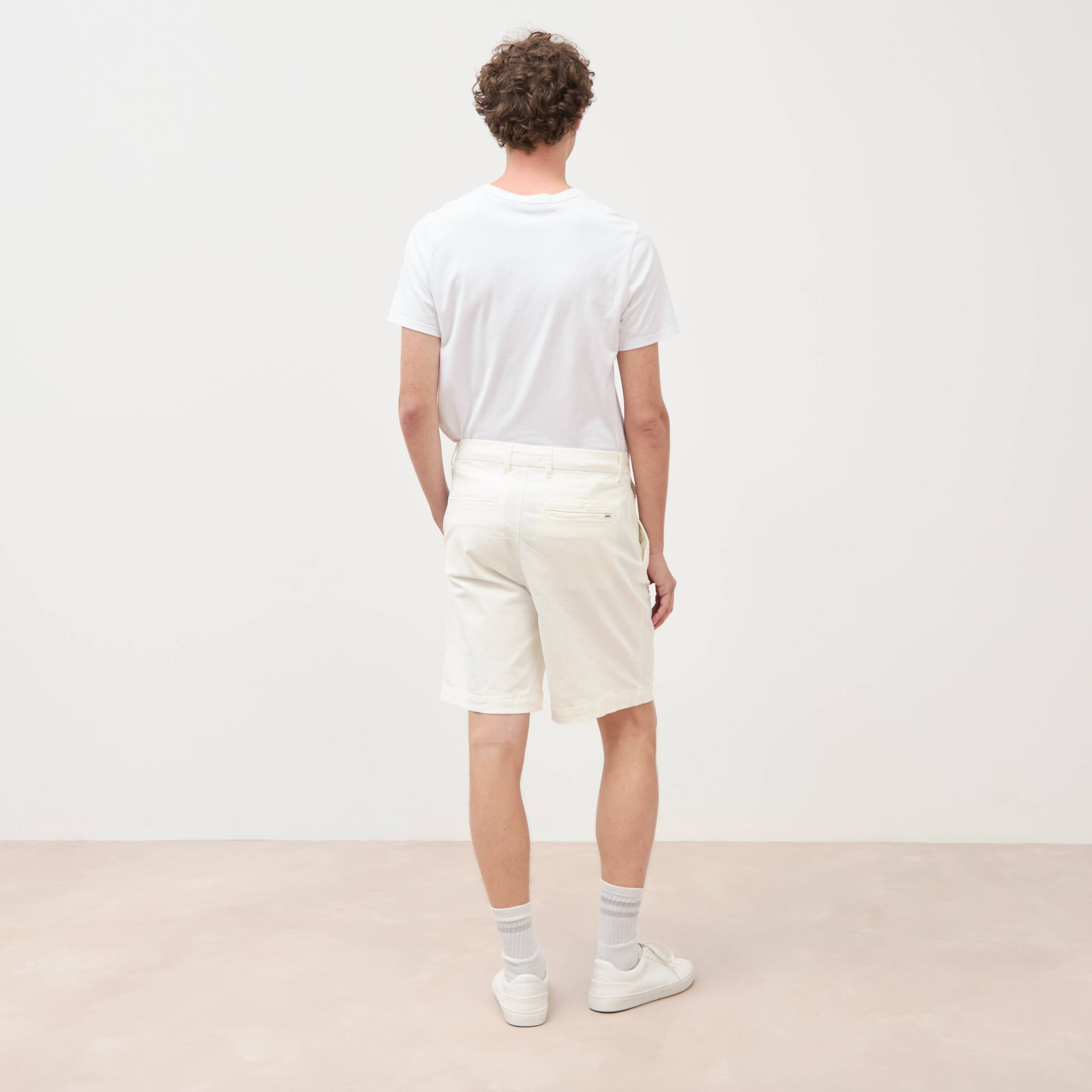 Bermuda ecru homme