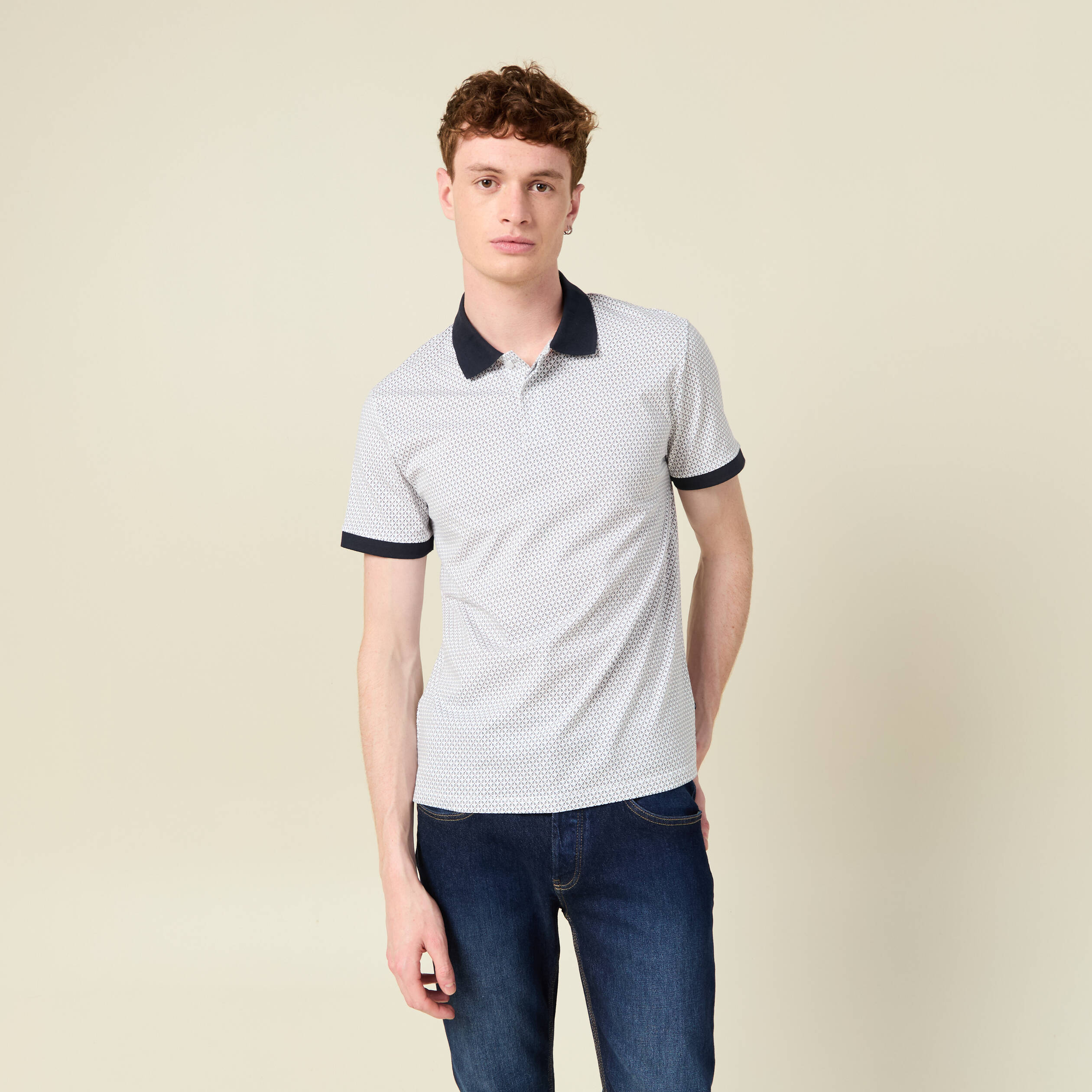 polo eco responsable blanc homme Polo éco-responsable blanc homme