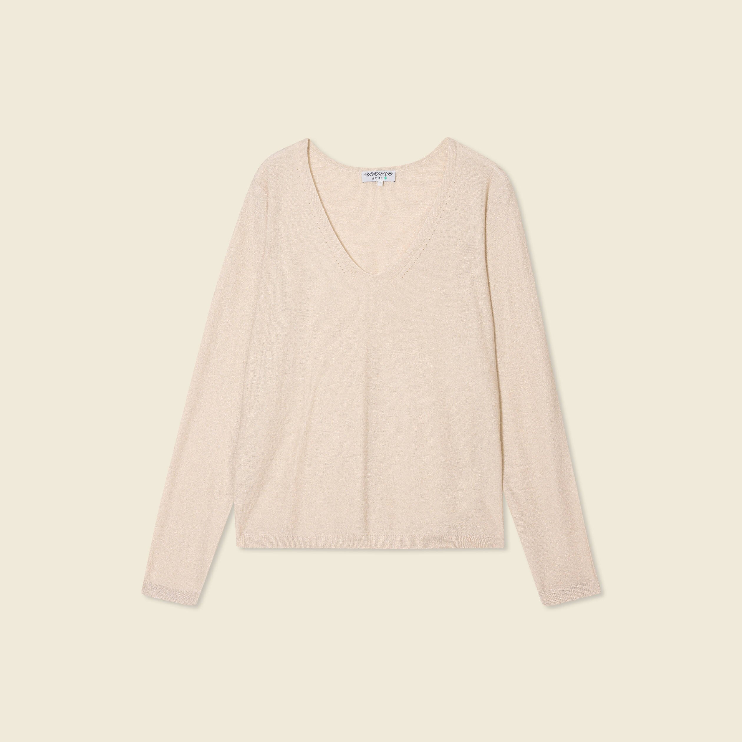 pull manches longues ecru femme Pull manches longues ecru femme