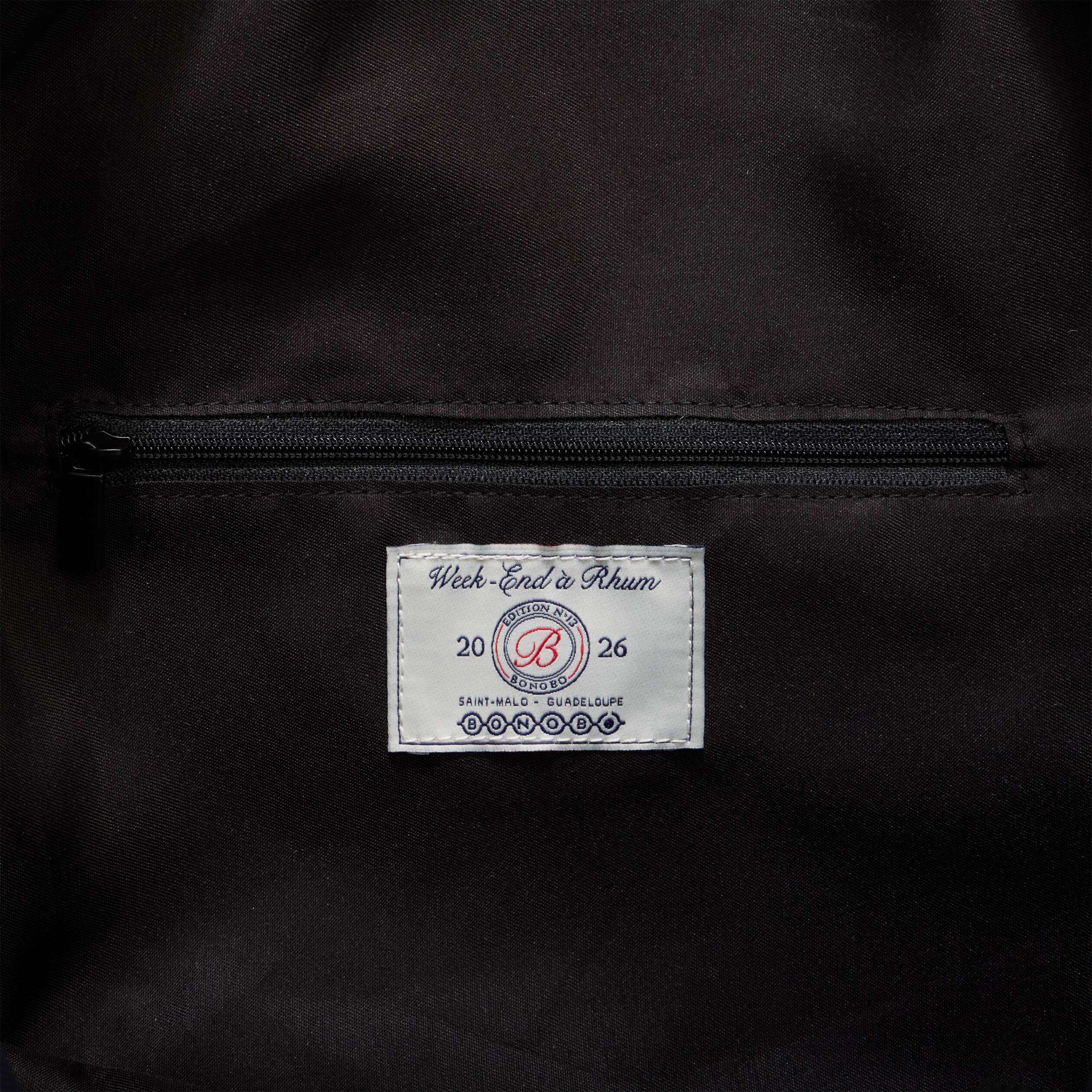 Sac avec doublure bleu marine homme
