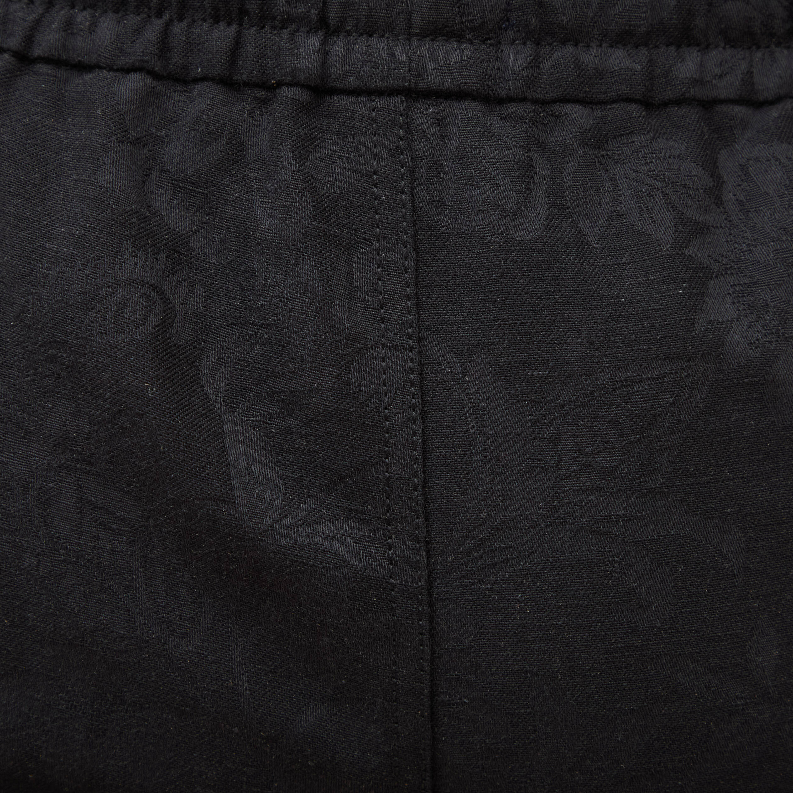Bermuda coupe droite noir homme