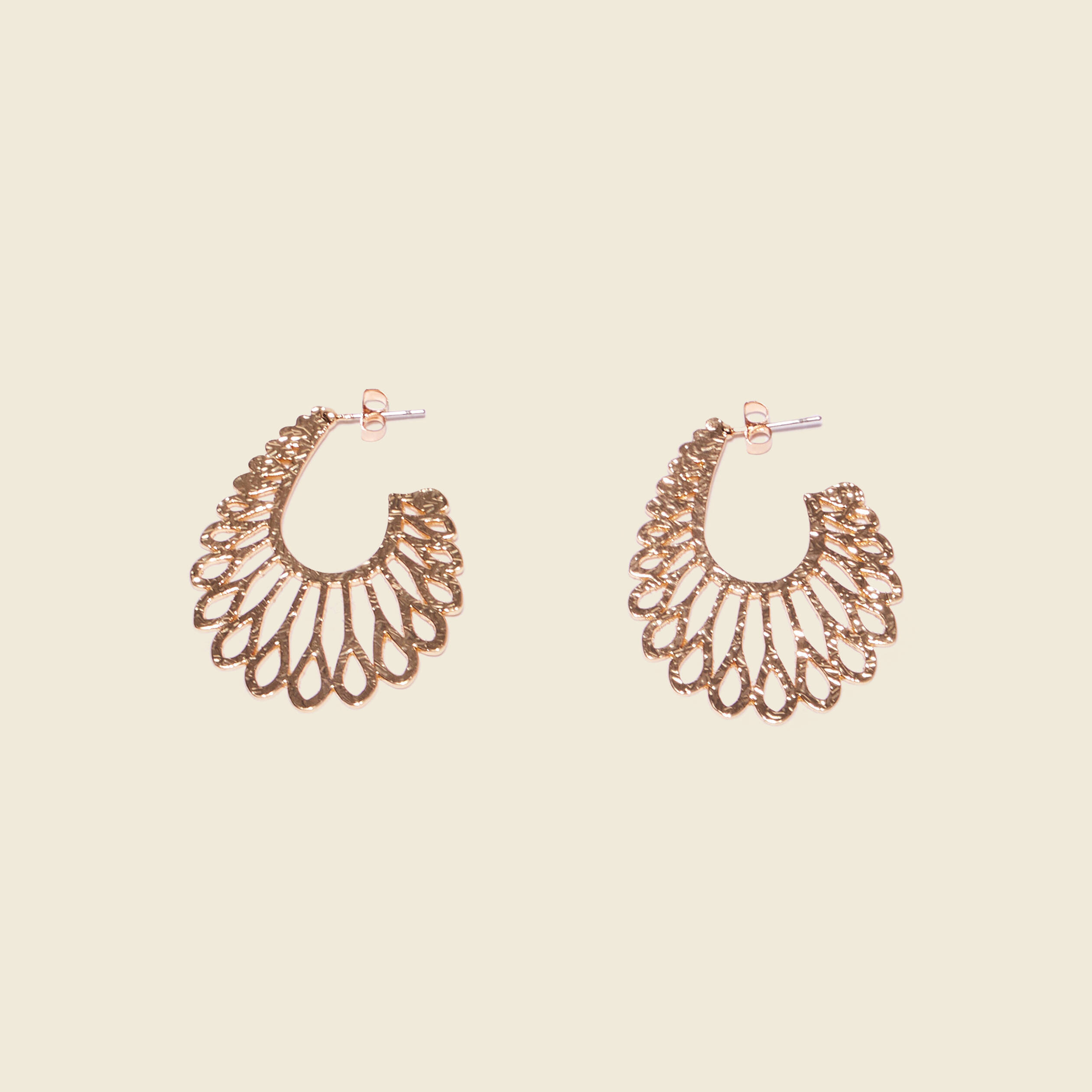 boucles doreilles creoles couleur or femme Boucles d'oreilles créoles couleur or femme