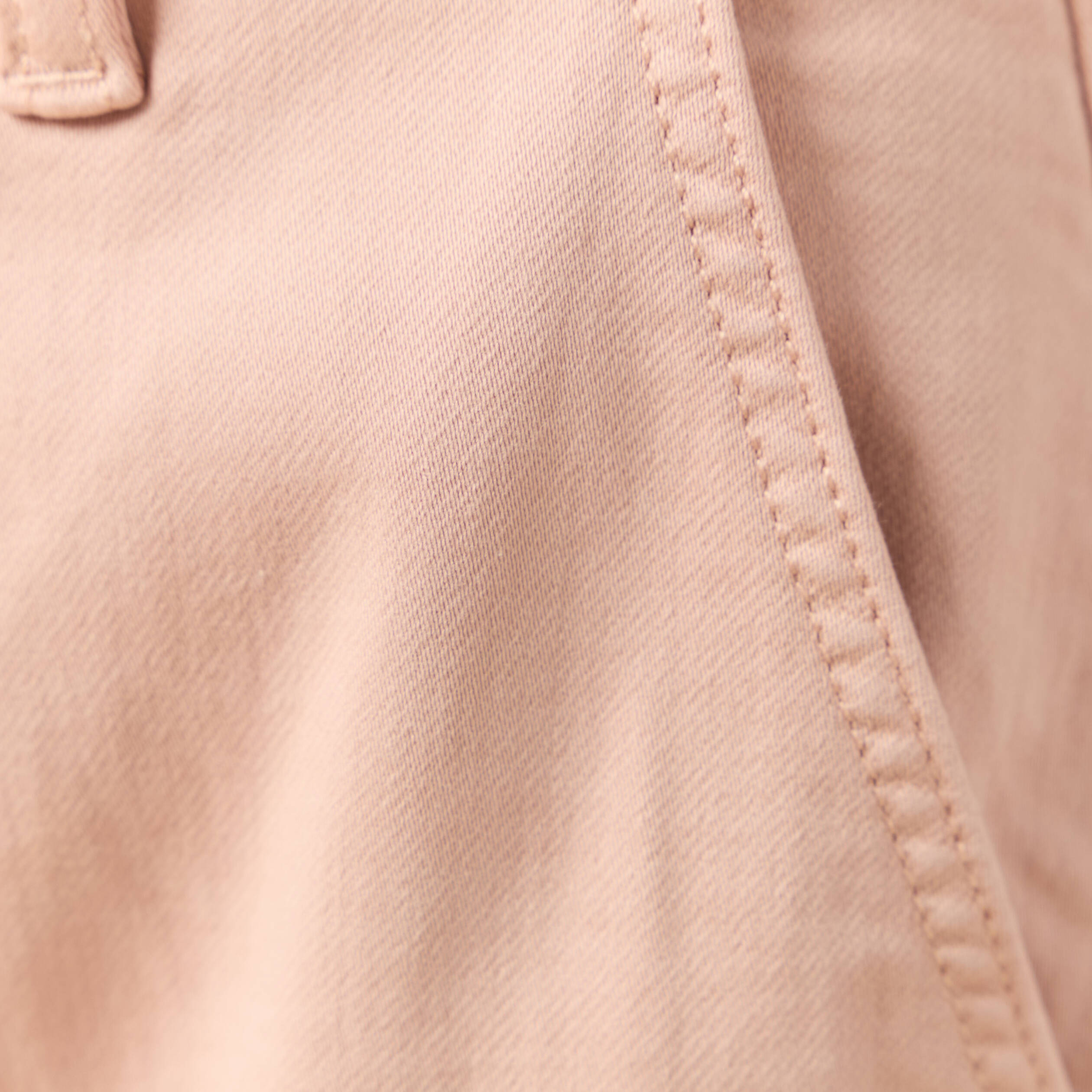 pantalon cargo battle 78eme vieux rose femme Pantalon cargo battle 7/8ème vieux rose femme