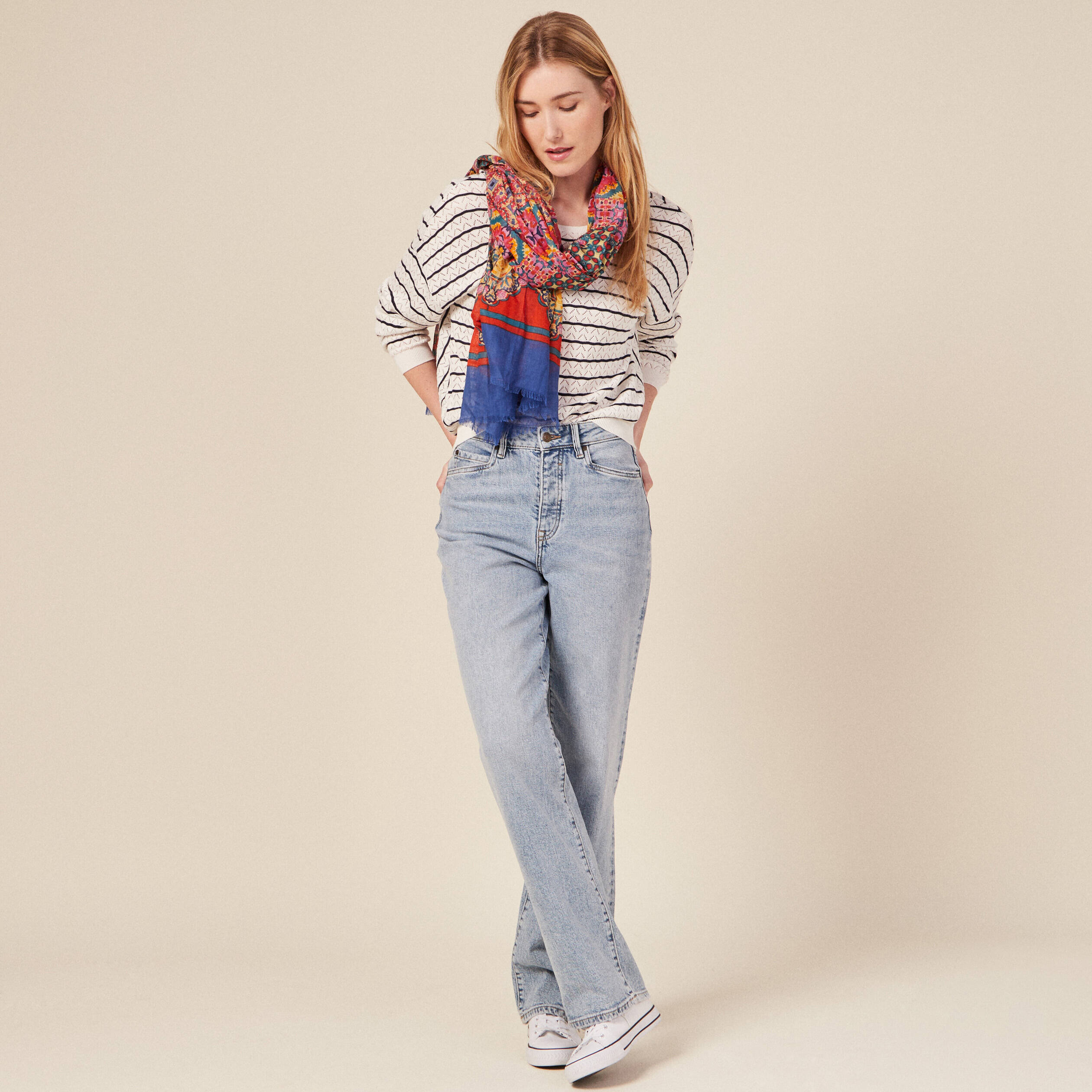 pull manches longues ecru femme Pull manches longues ecru femme