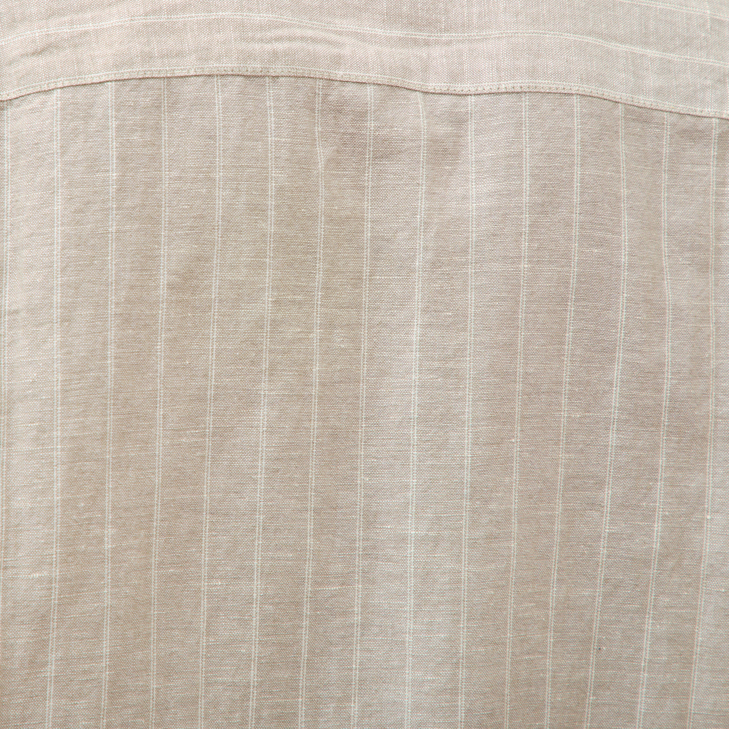 Chemise manches courtes vert kaki homme