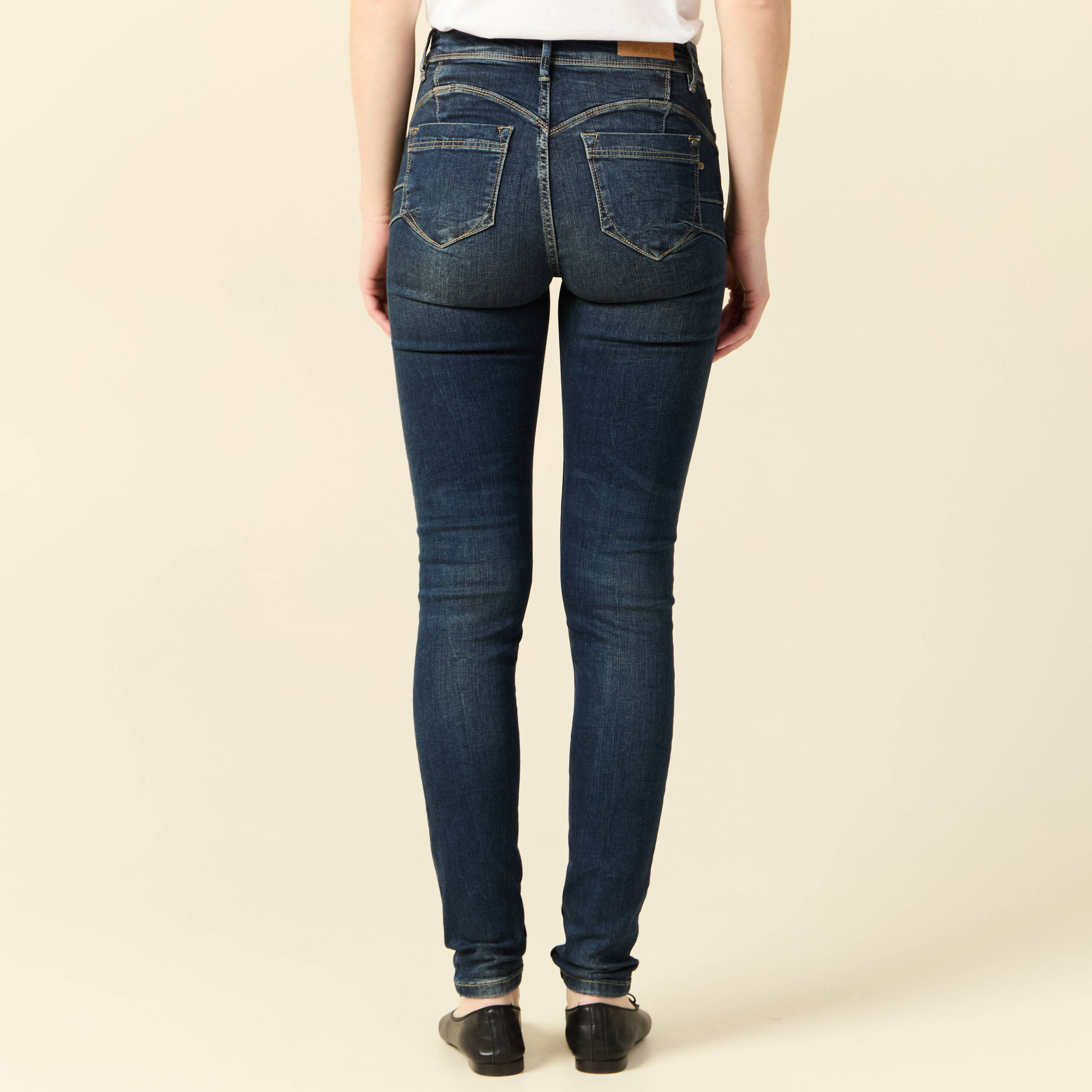 jeans skinny push up denim brut femme Jeans skinny push up denim brut femme