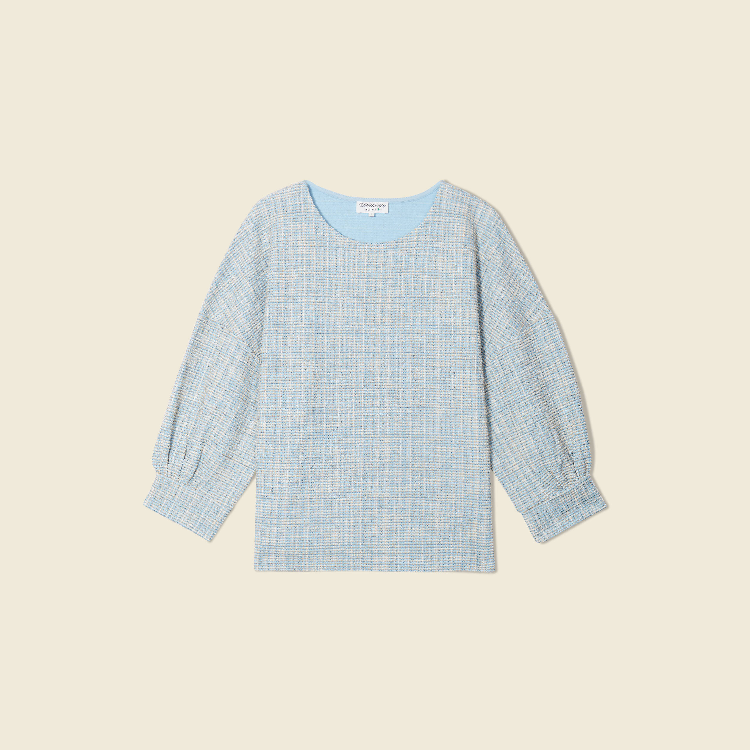 sweat eco responsable bleu femme Sweat éco-responsable bleu femme