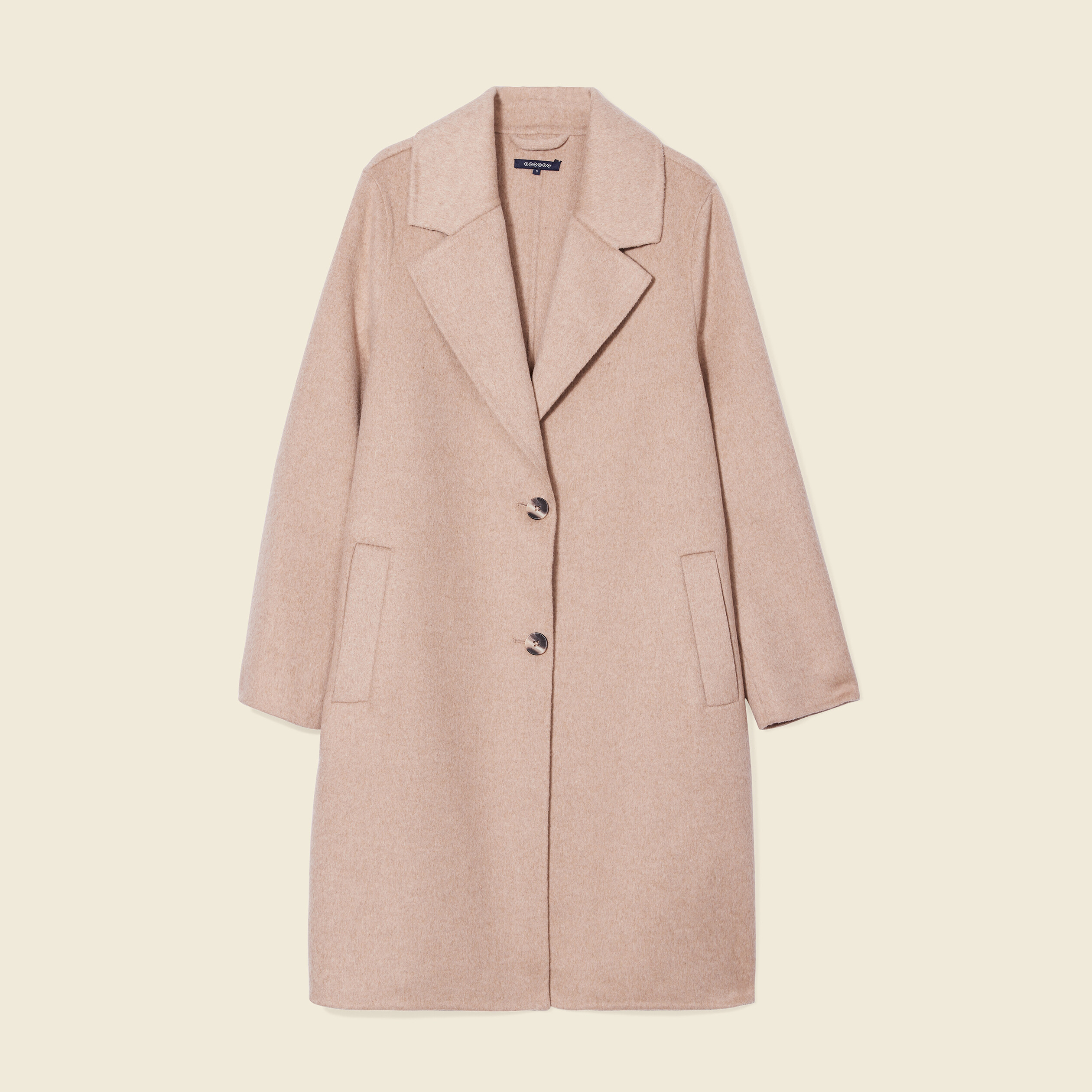 Manteau long hotsell droit femme