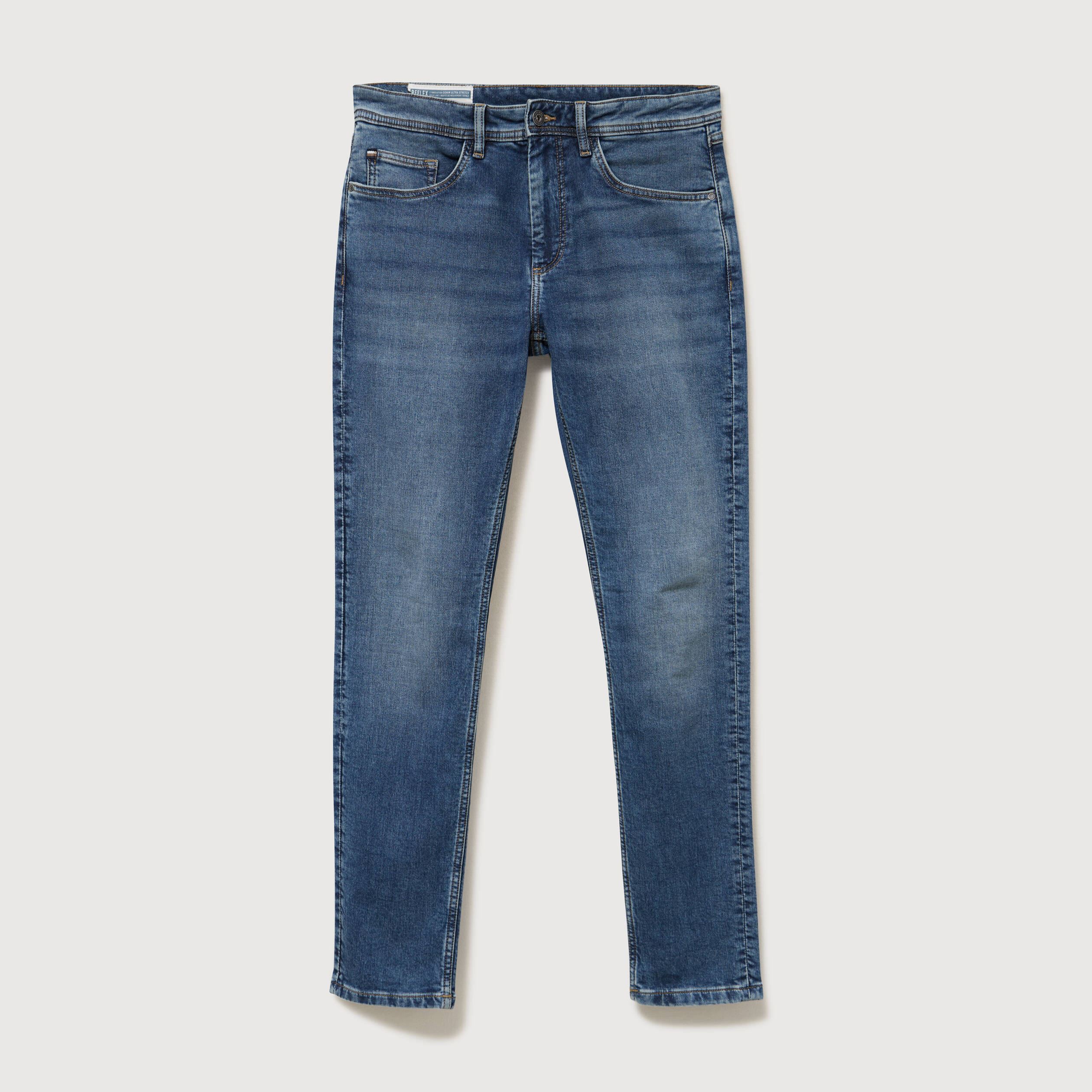 Jeans slim longueur 32 denim double stone homme