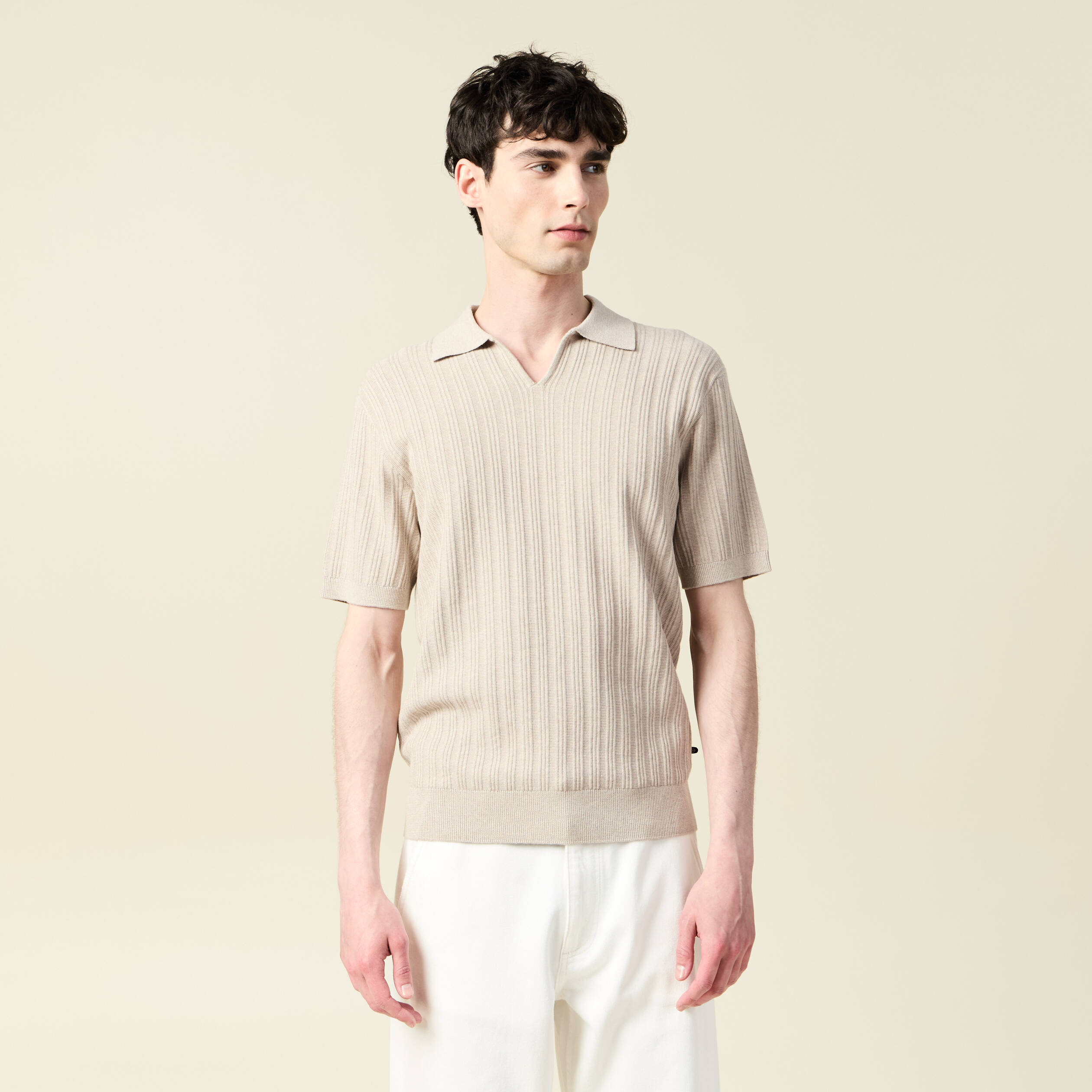 polo manches courtes gris homme Polo manches courtes gris homme