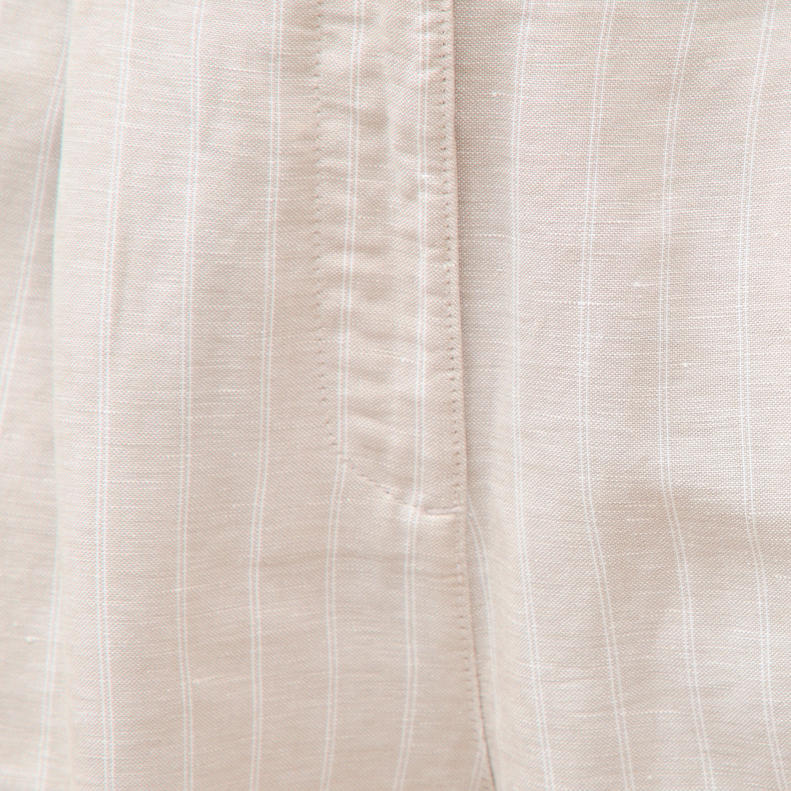 Short taille haute beige femme