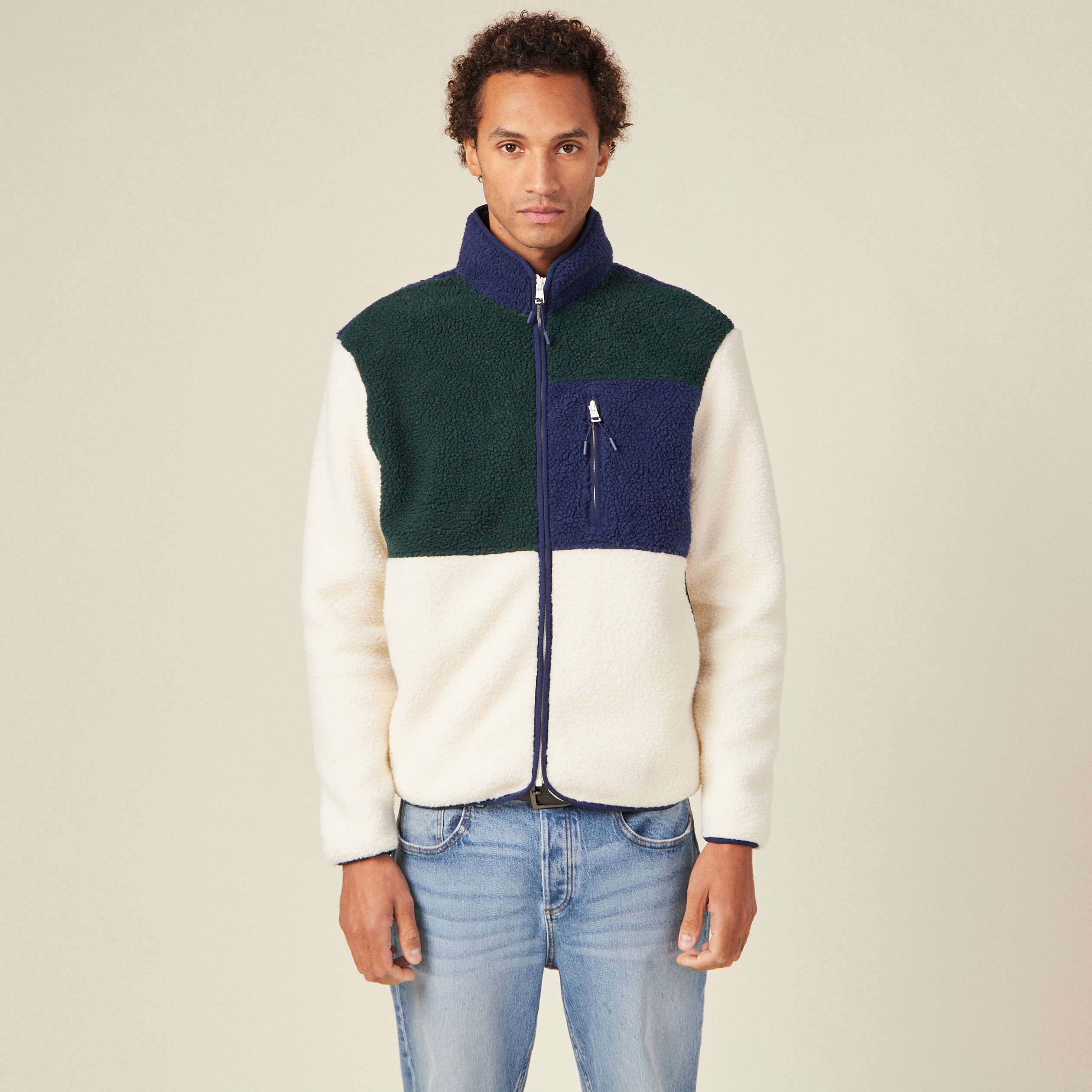 Cardigan zippé homme | Leroy Merlin