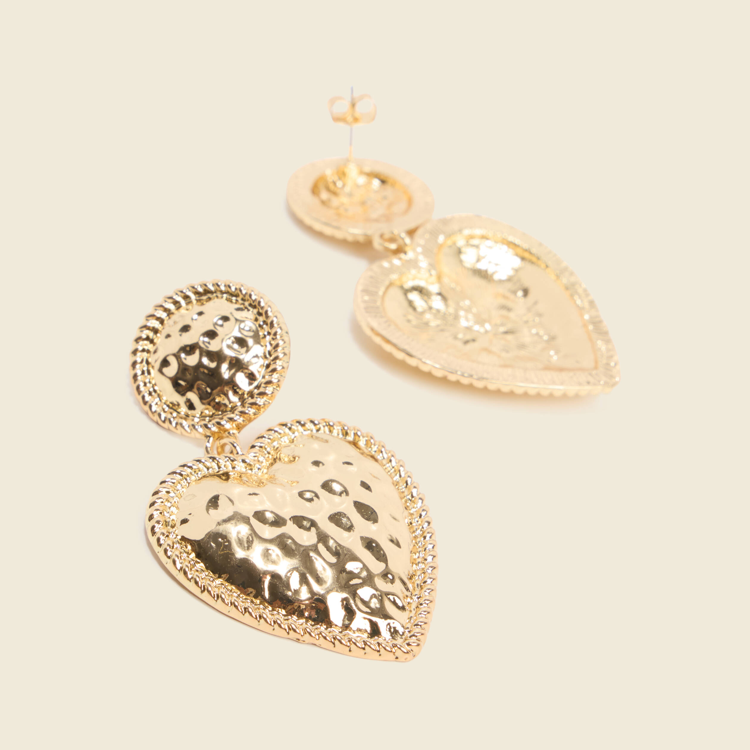 Boucles d'oreilles couleur or femme