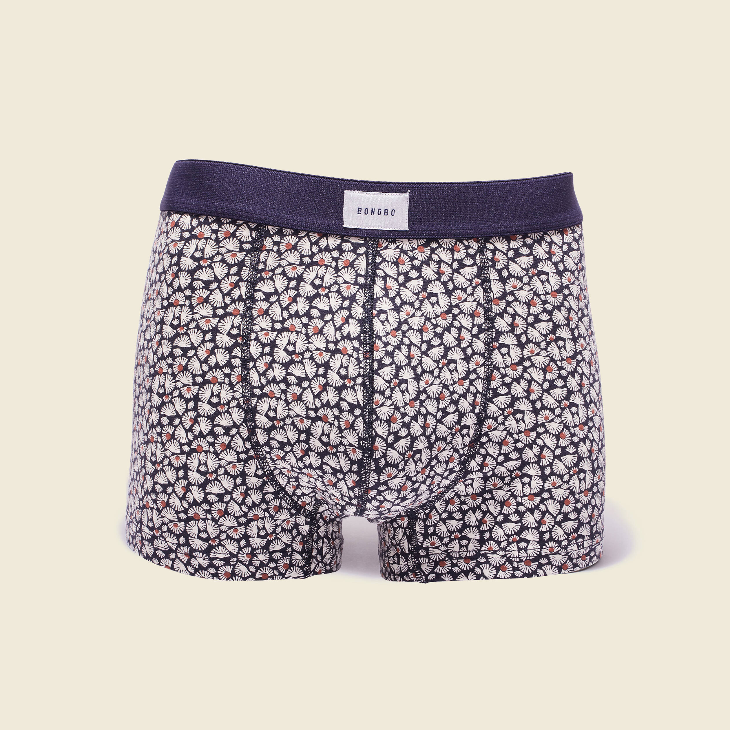 Lot 2 boxers marron cognac homme