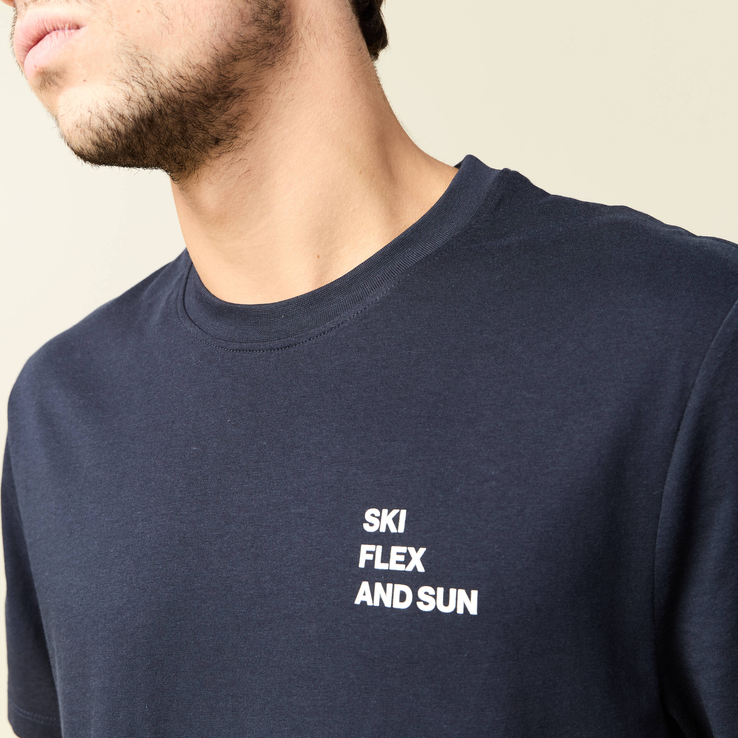 t shirt manches courtes bleu marine homme T-shirt manches courtes bleu marine homme
