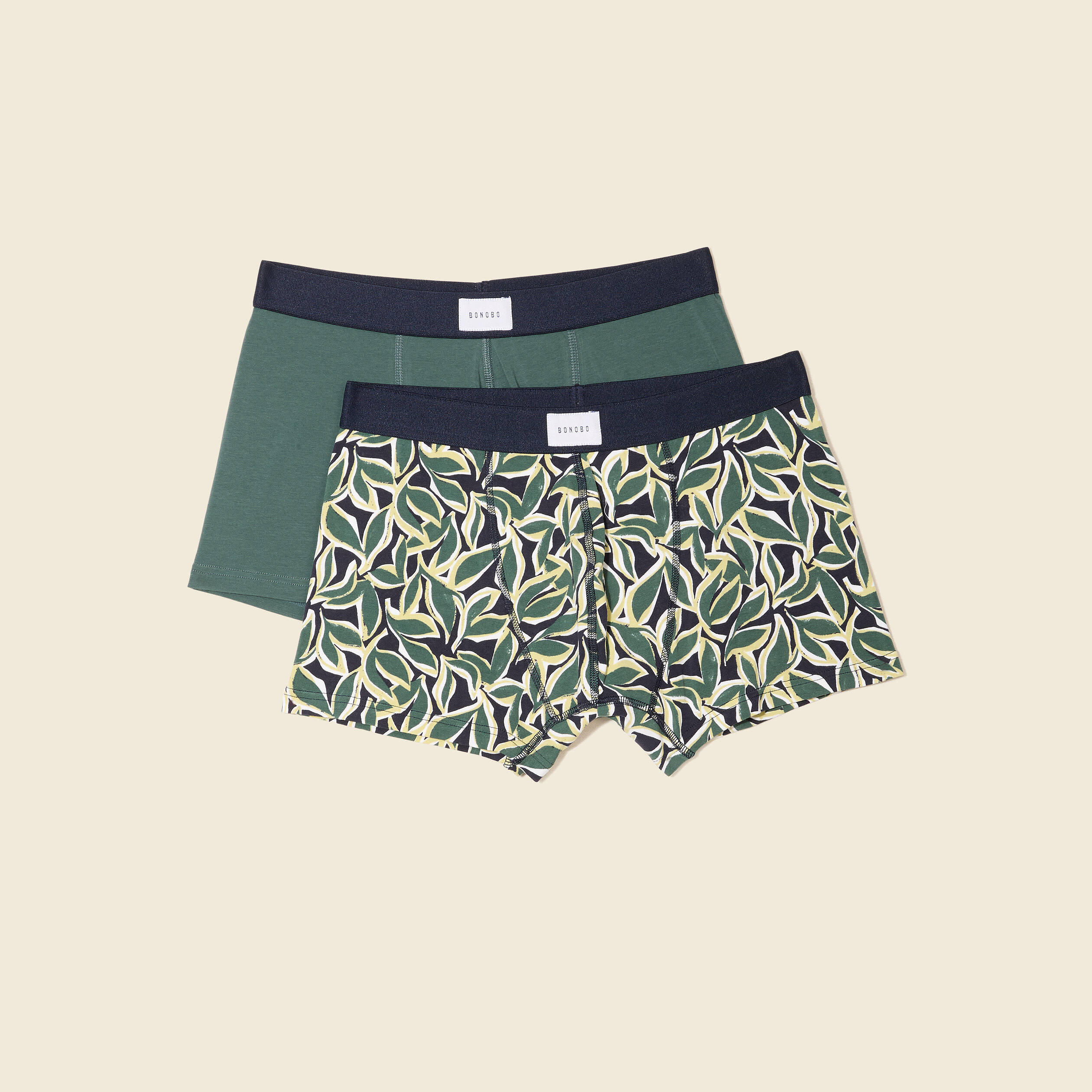 lot 2 boxers bleu marine homme Lot 2 boxers bleu marine homme
