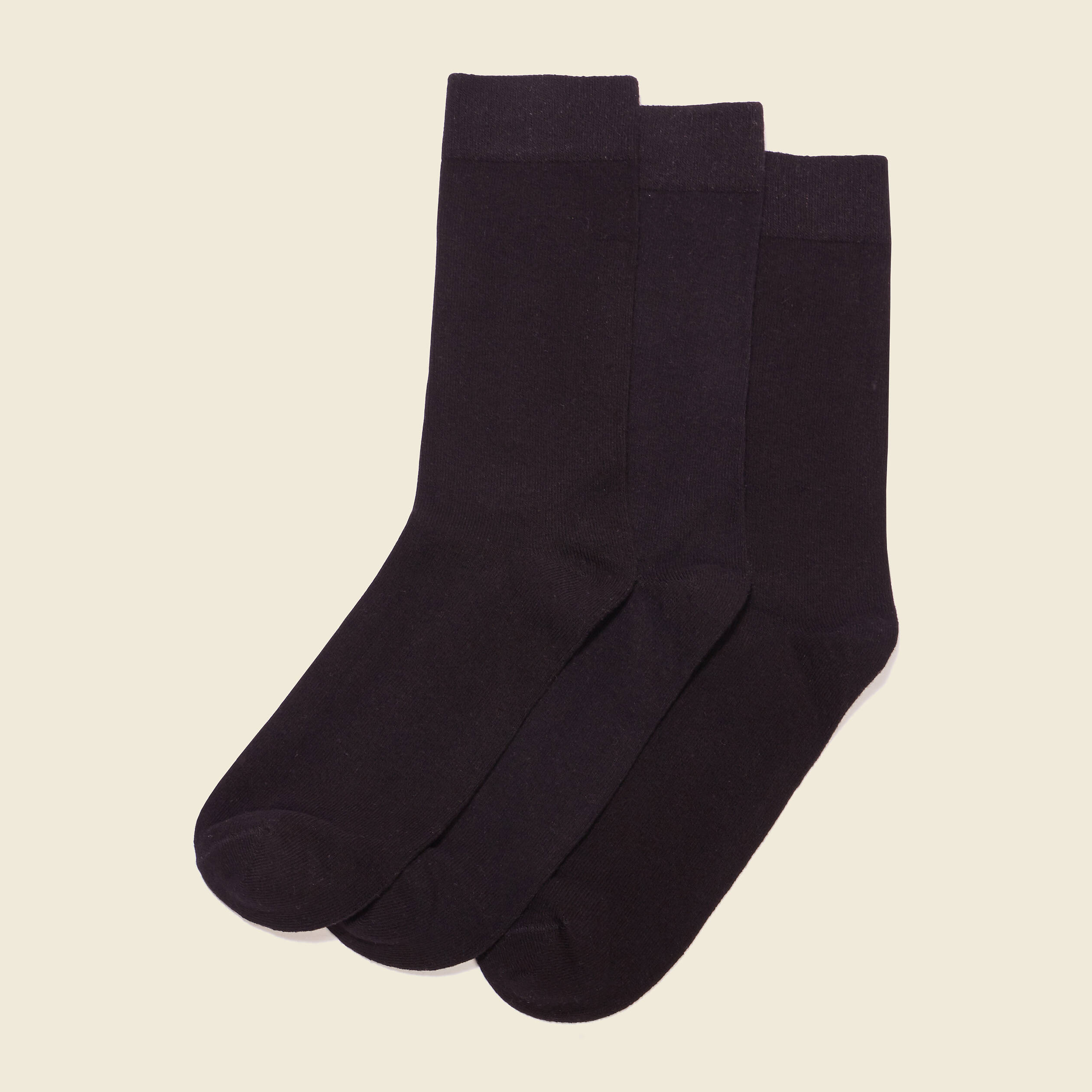 lot 3 paires chaussettes noir homme Lot 3 paires chaussettes noir homme