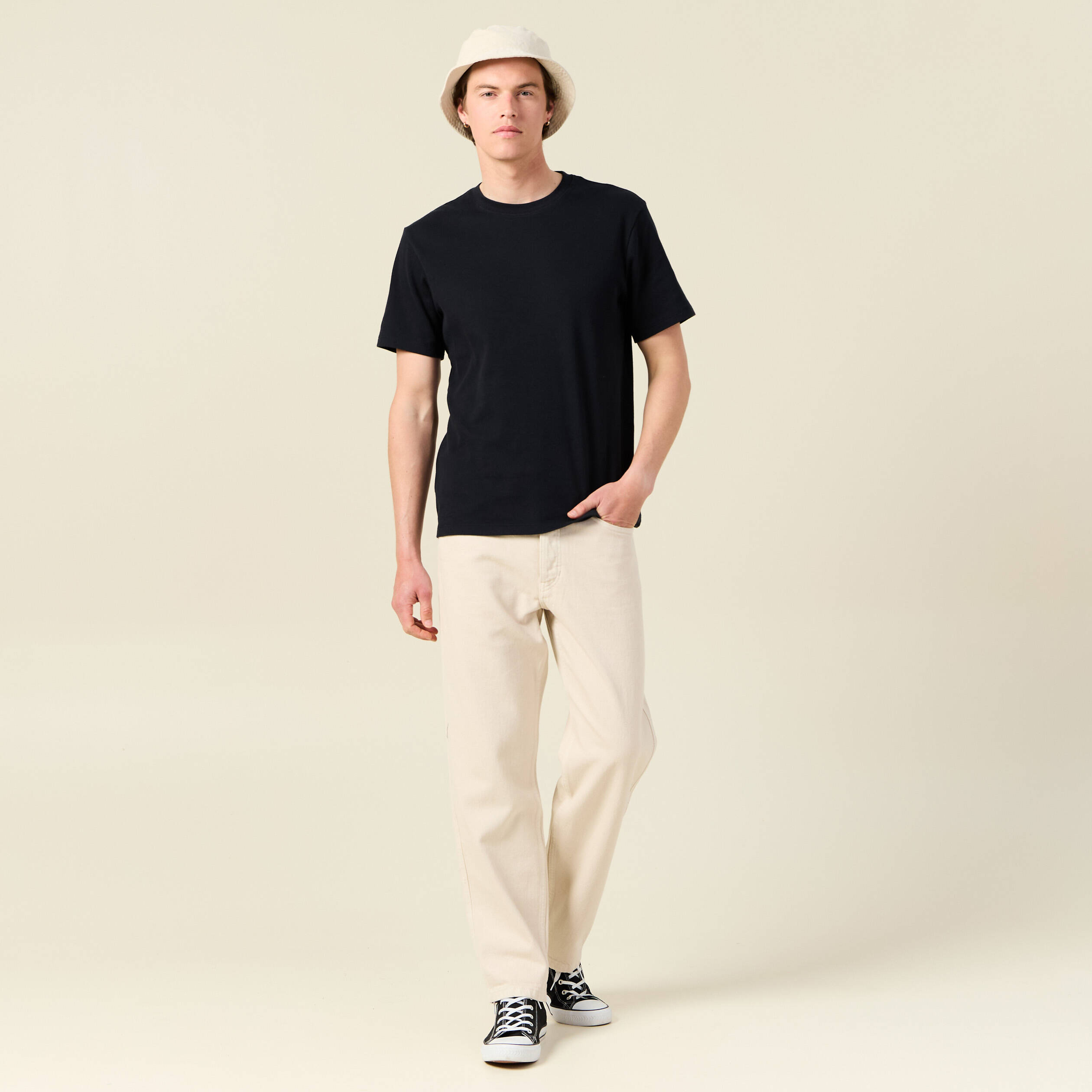 t shirt manches courtes noir homme T-shirt manches courtes noir homme