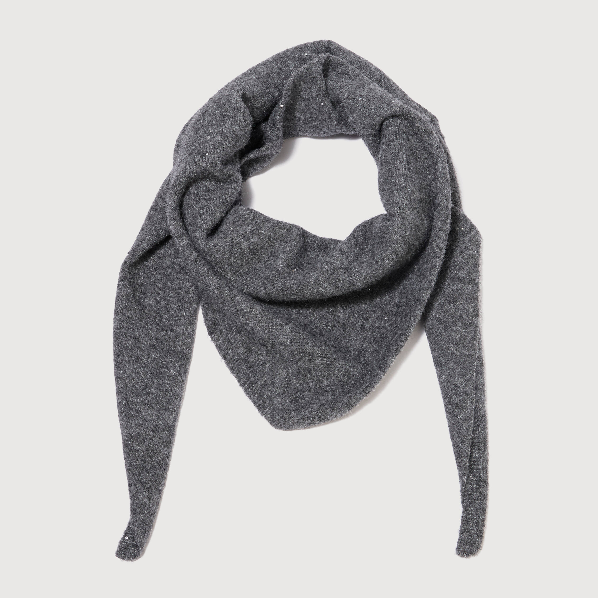 &Eacute;charpe gris clair femme