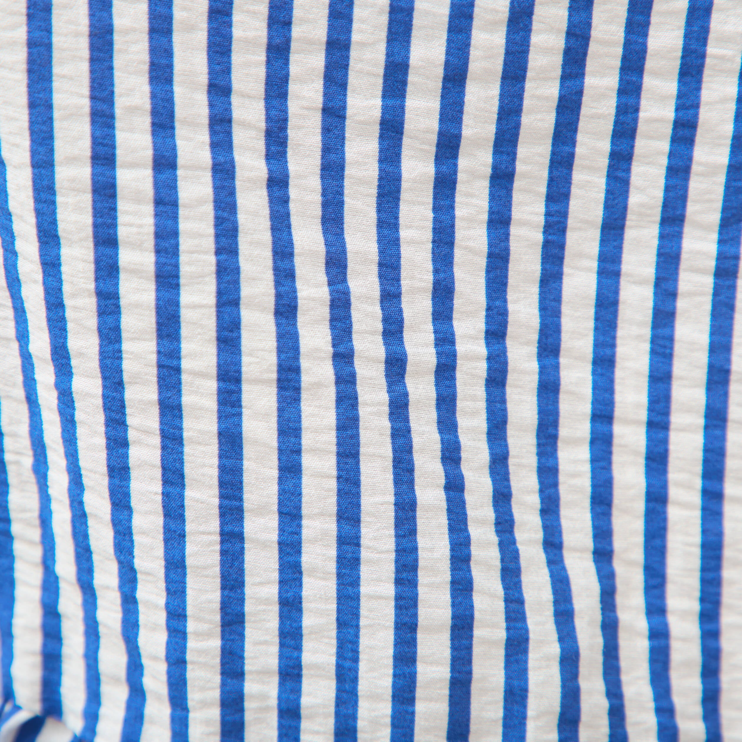 Top droit sans manches bleu electrique femme