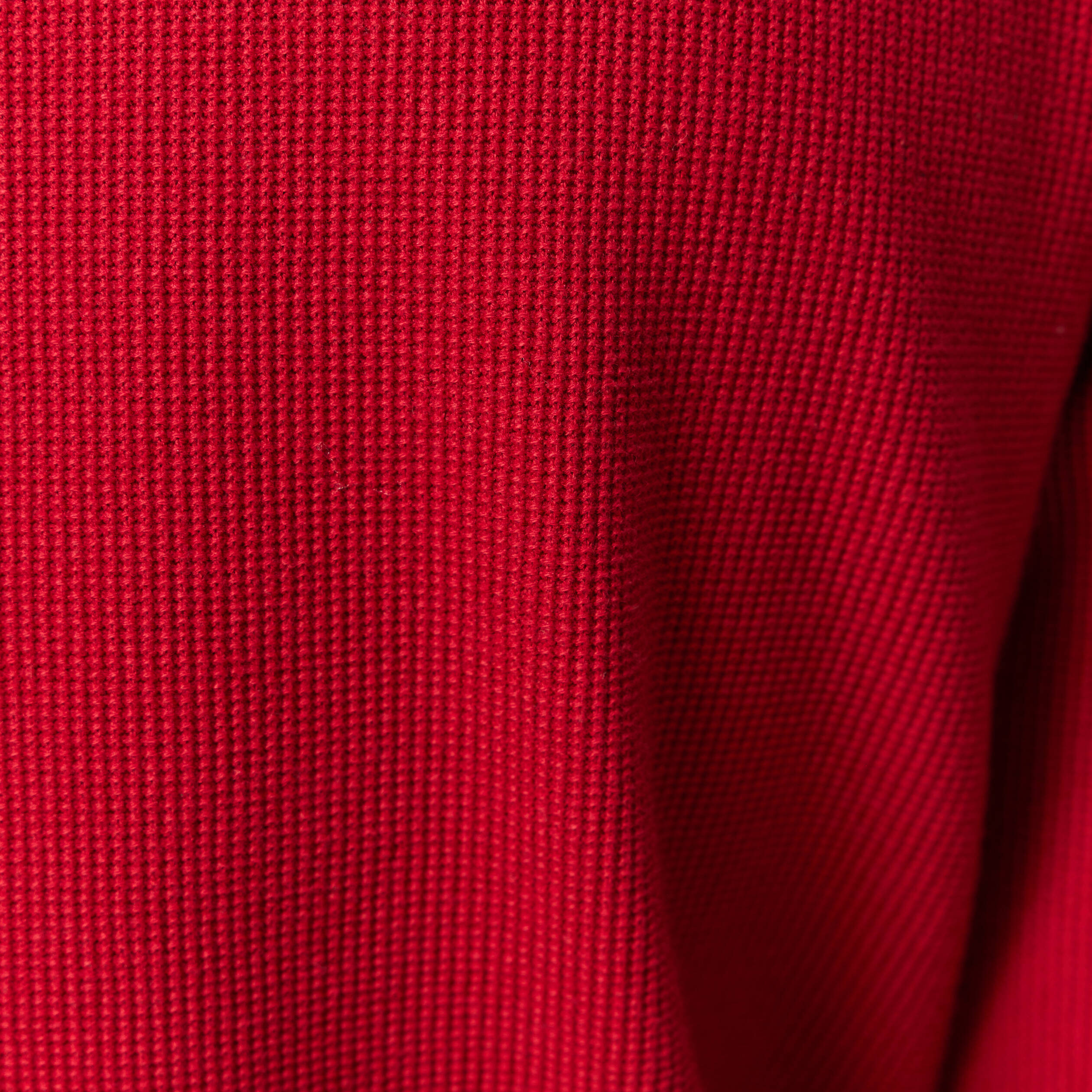 Pull fin col rond manches longues rouge fonc&eacute; homme