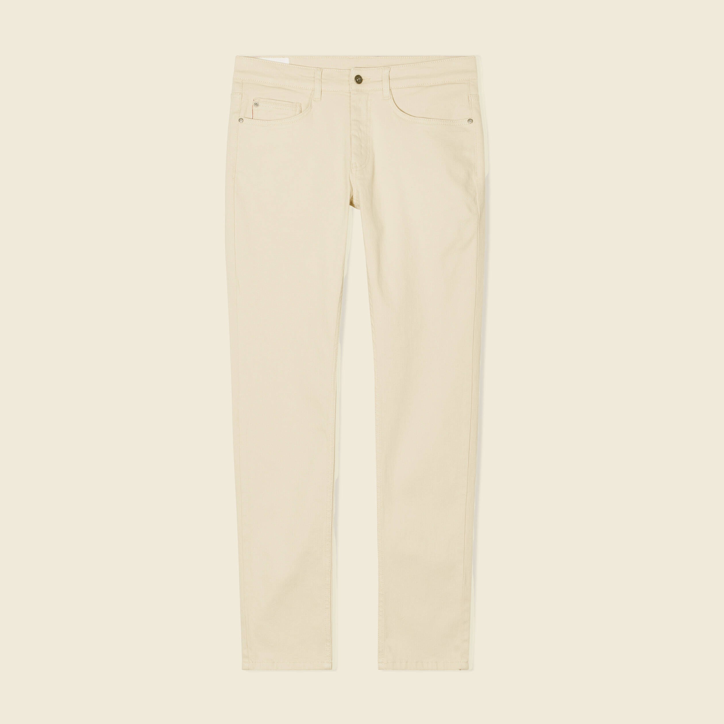 jeans slim ecru homme Jeans slim ecru homme