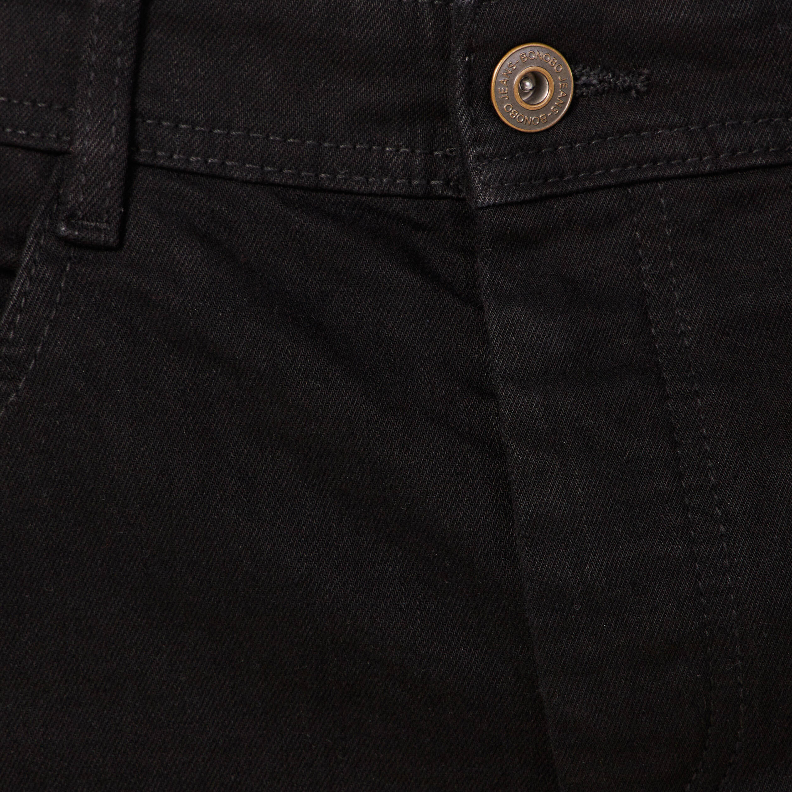 jeans straight eco responsable denim noir homme Jeans straight éco-responsable denim noir homme