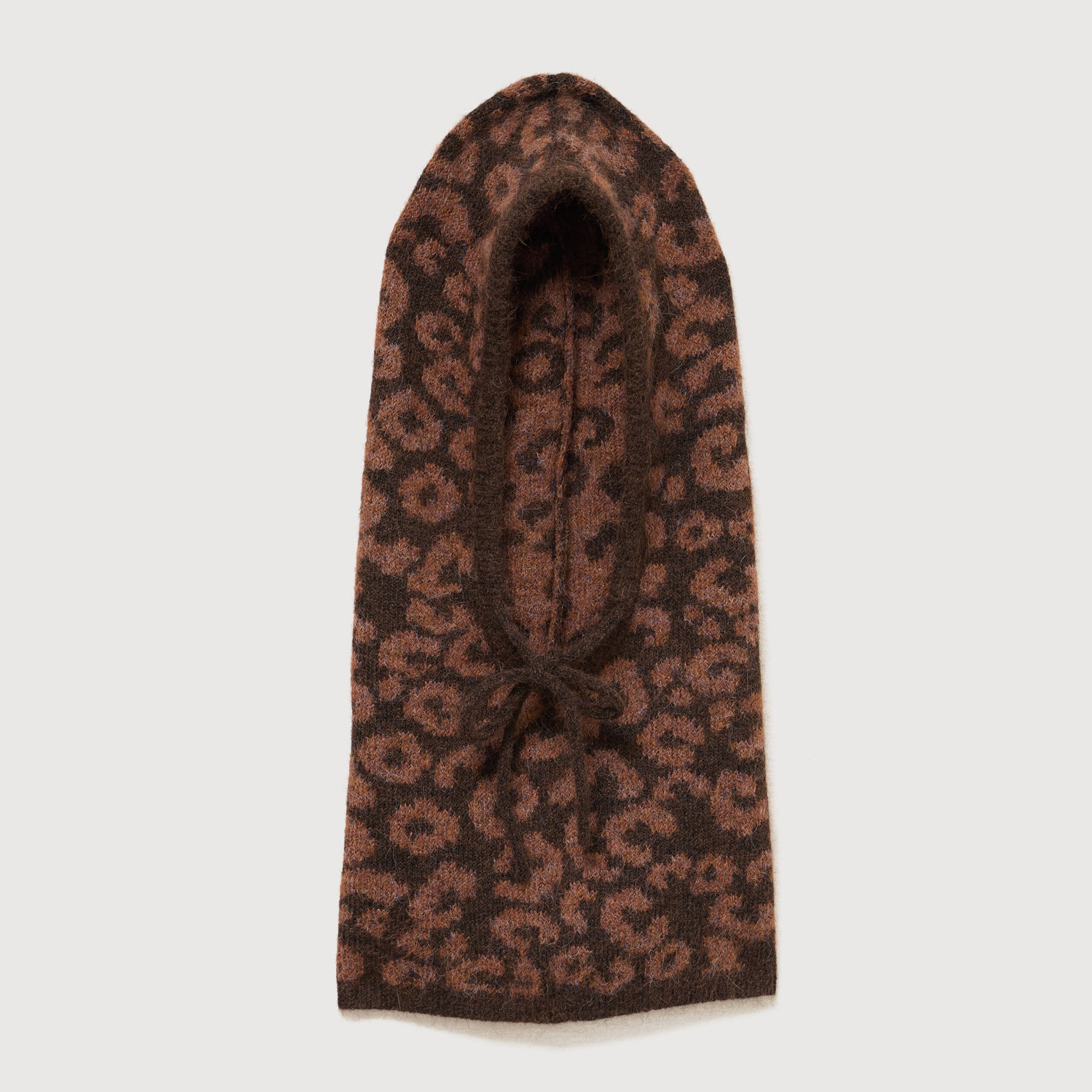 Cagoule marron clair femme